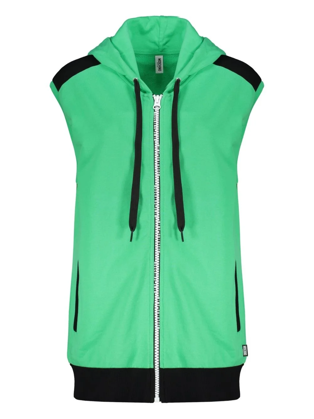 cotton zip-up hoodie - 1