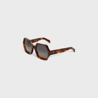 CELINE OVERSIZED S131 SUNGLASSES IN ACETATE WITH POLARIZED LENSES outlook