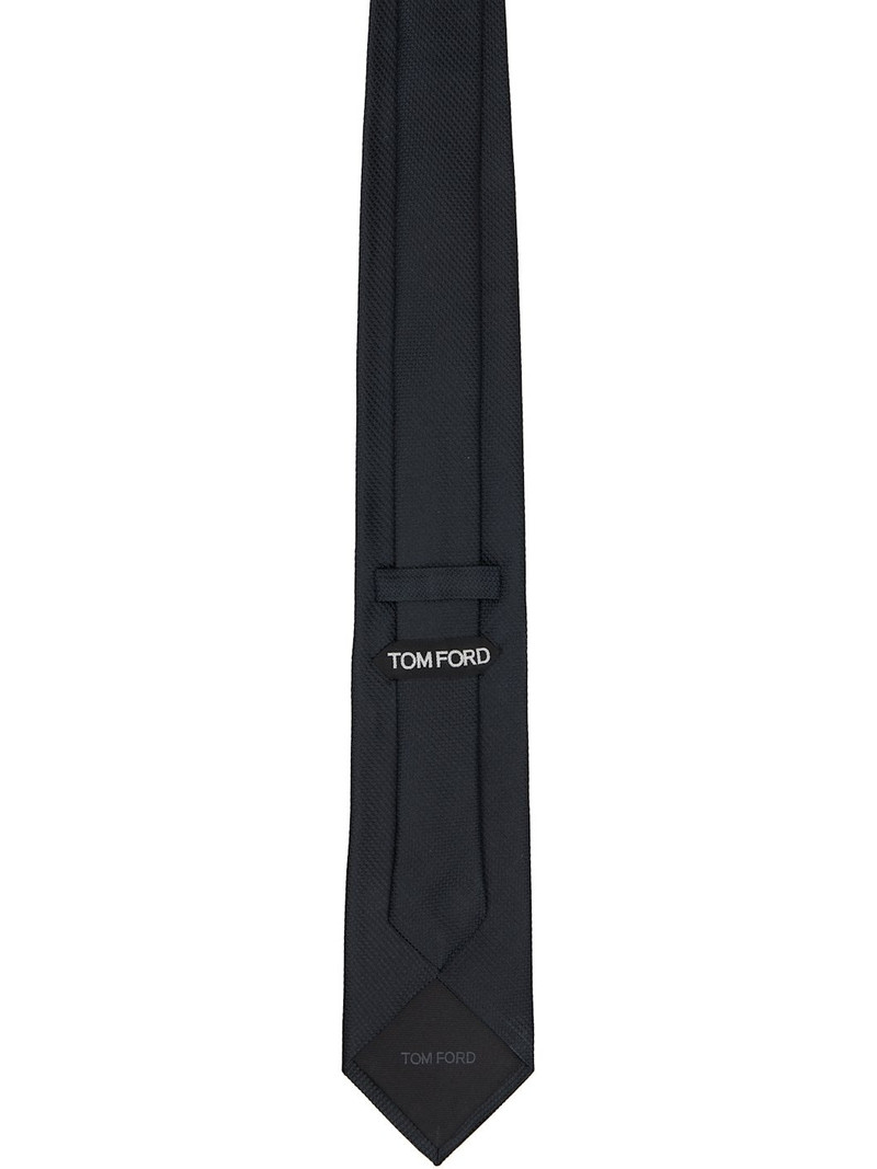 TOM FORD Black Solid Natte Tie outlook