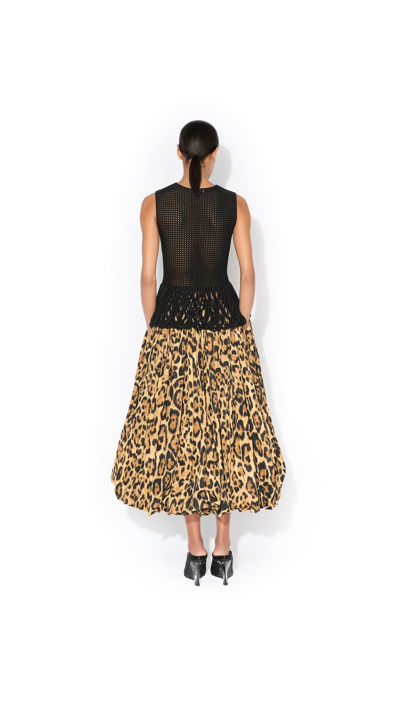 Alaïa TAFFETA A-LINE SKIRT outlook
