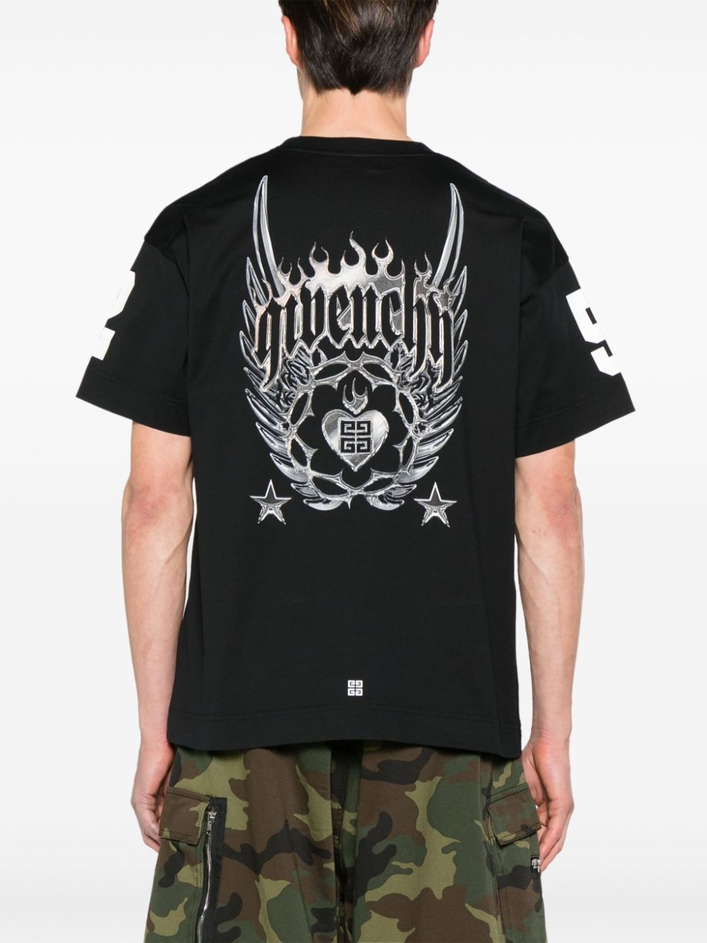 graphic-print cotton T-shirt - 4