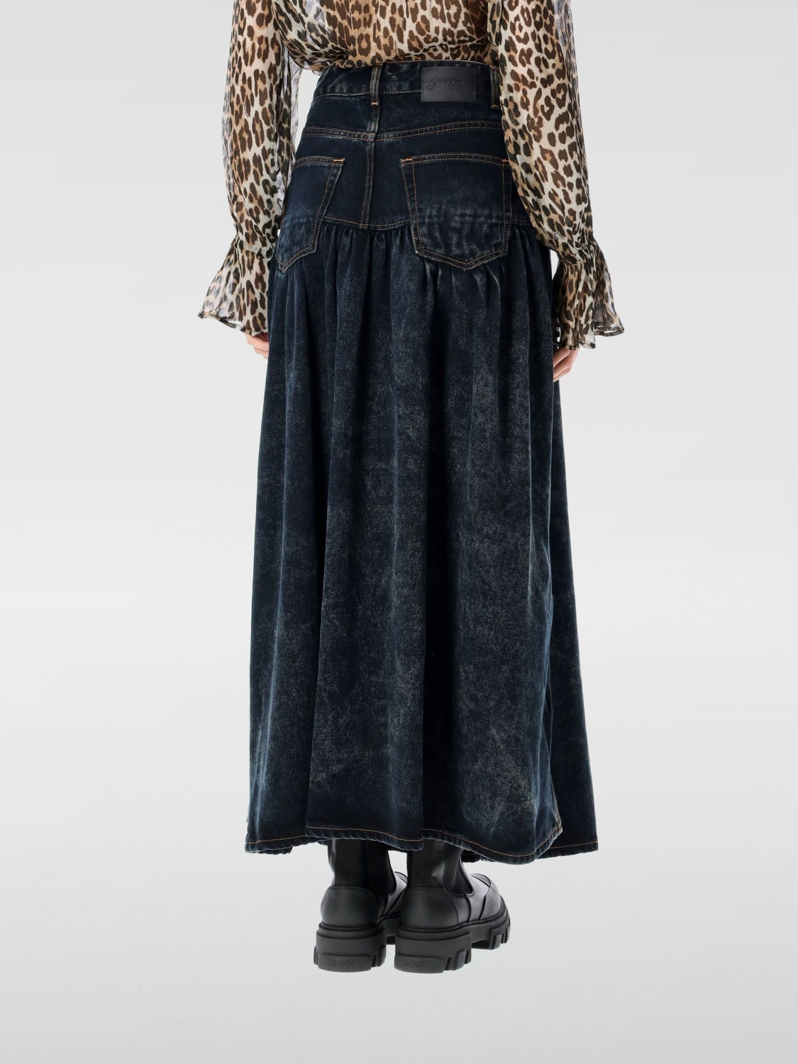 Skirt woman Ganni - 2
