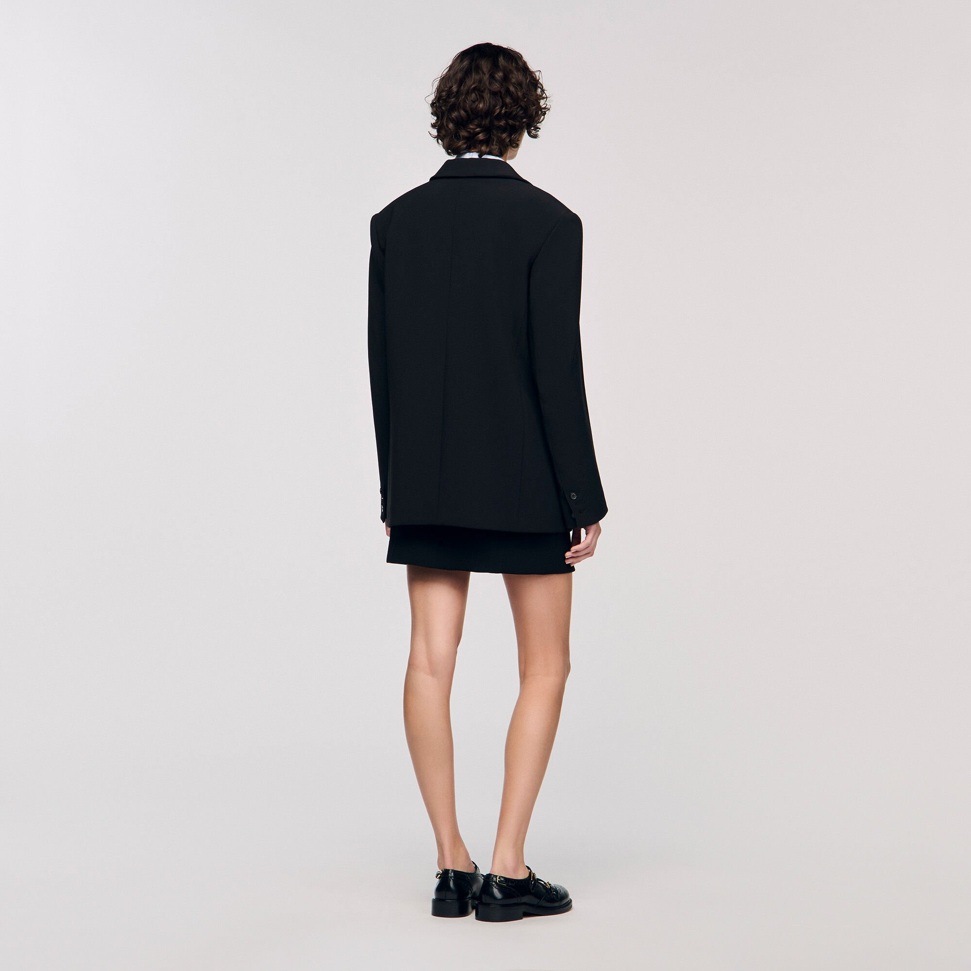 CROSSED TAILORED JACKET - 5