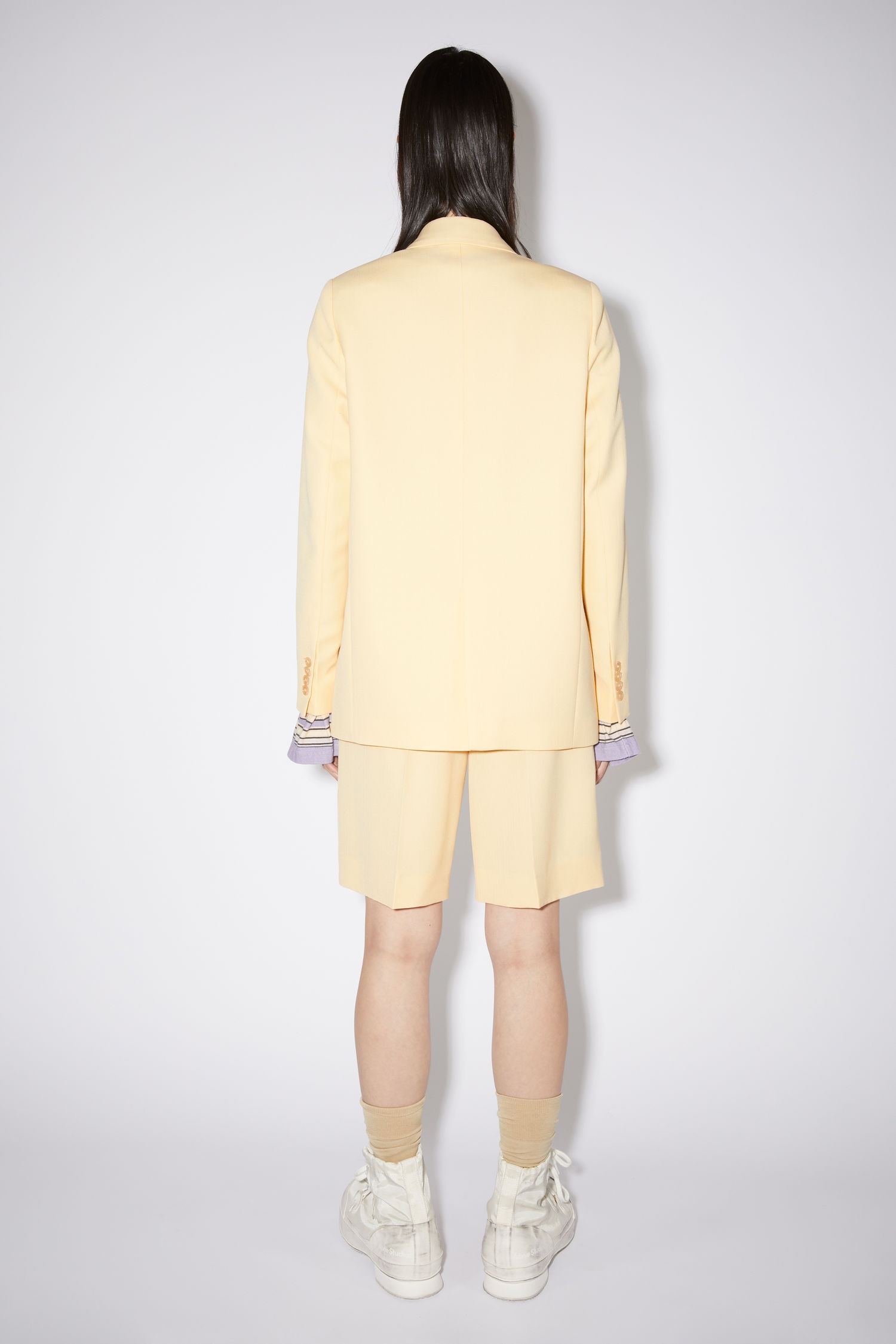 Tailored suit jacket - Vanilla yellow - 3