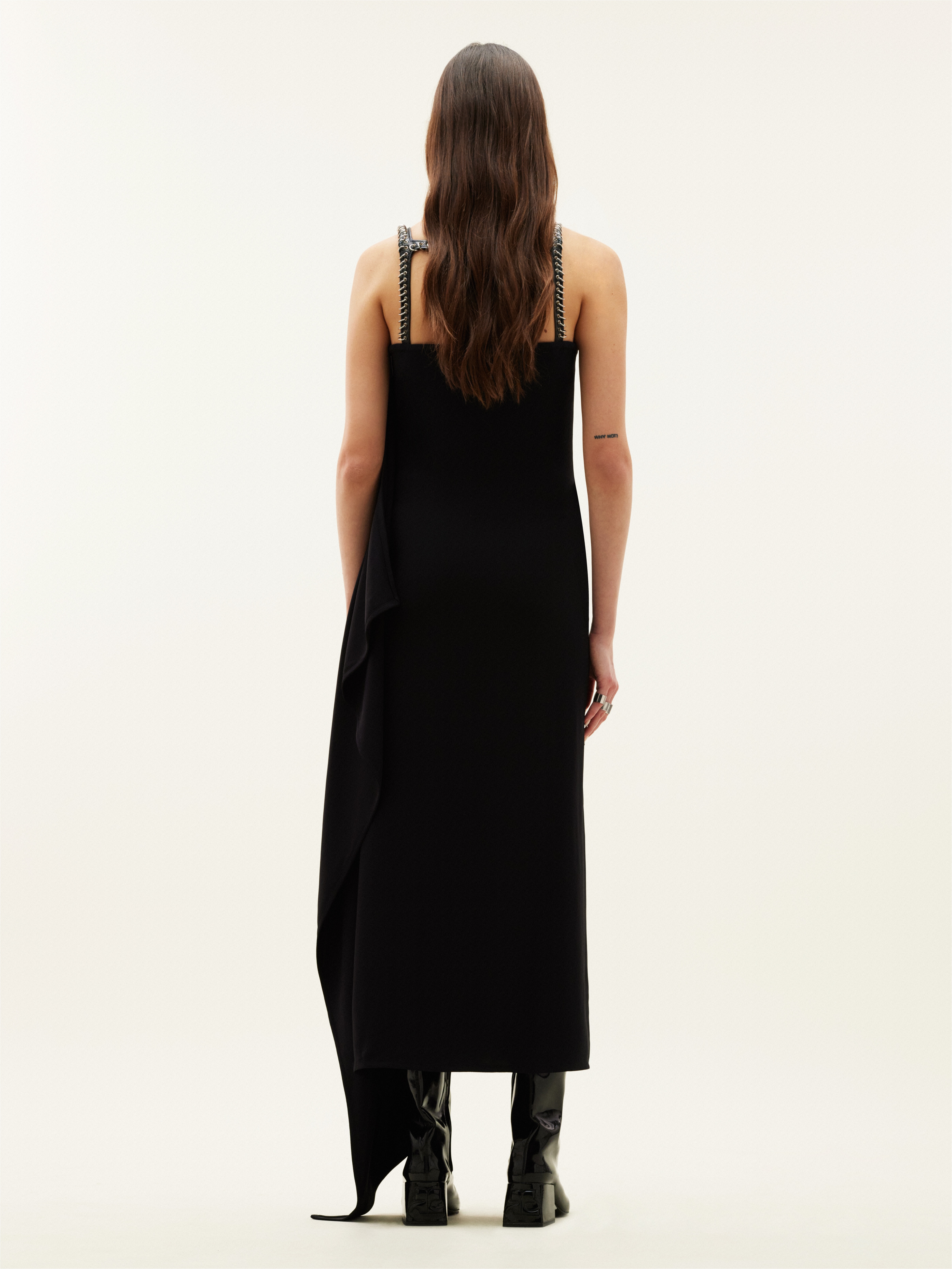 LONG FLAG DRESS - 4