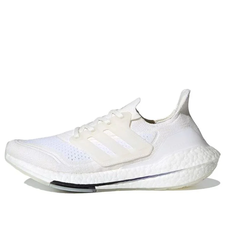 adidas UltraBoost 21 Primeblue 비 건조 화이트 (W) - 1