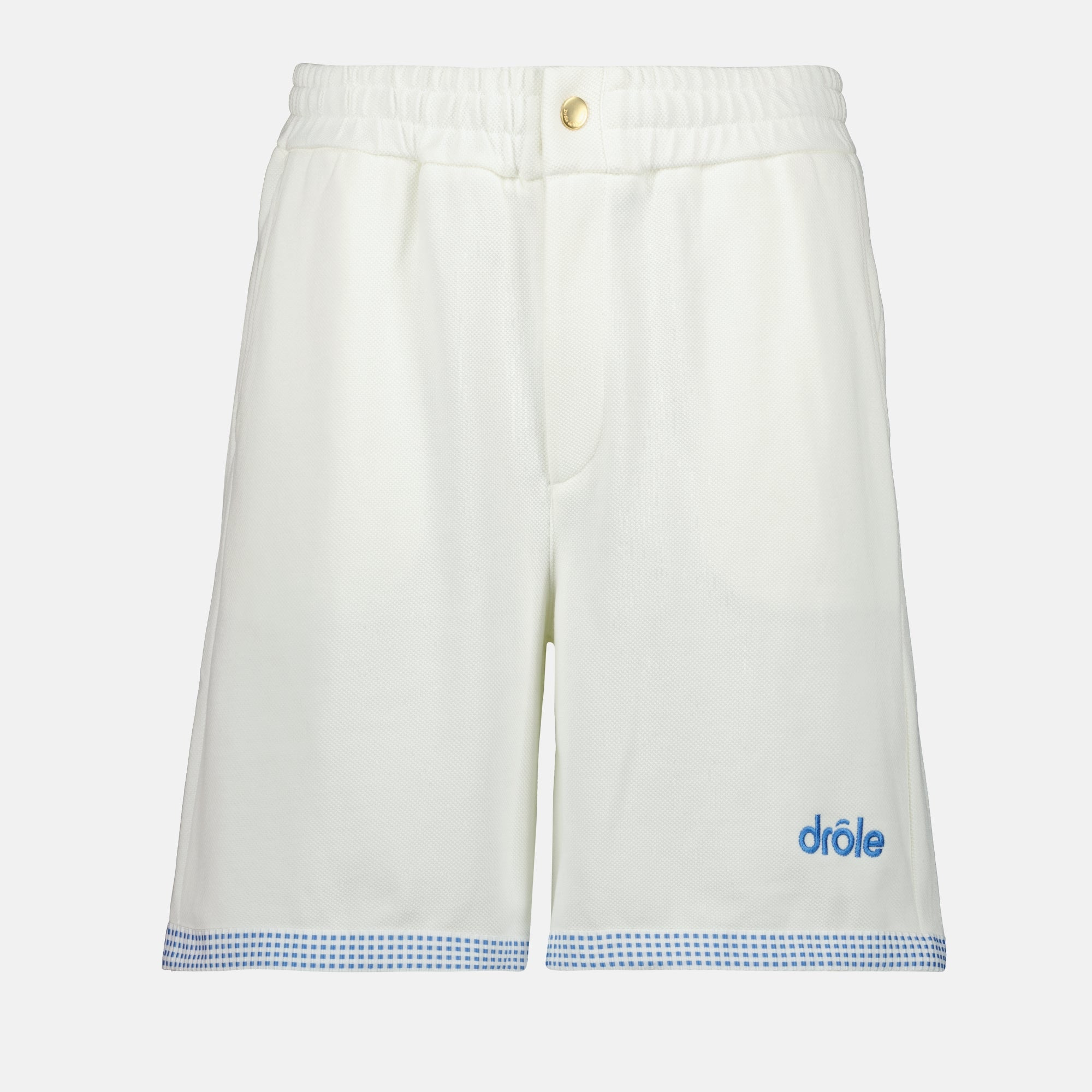 Short en coton piqué - 1