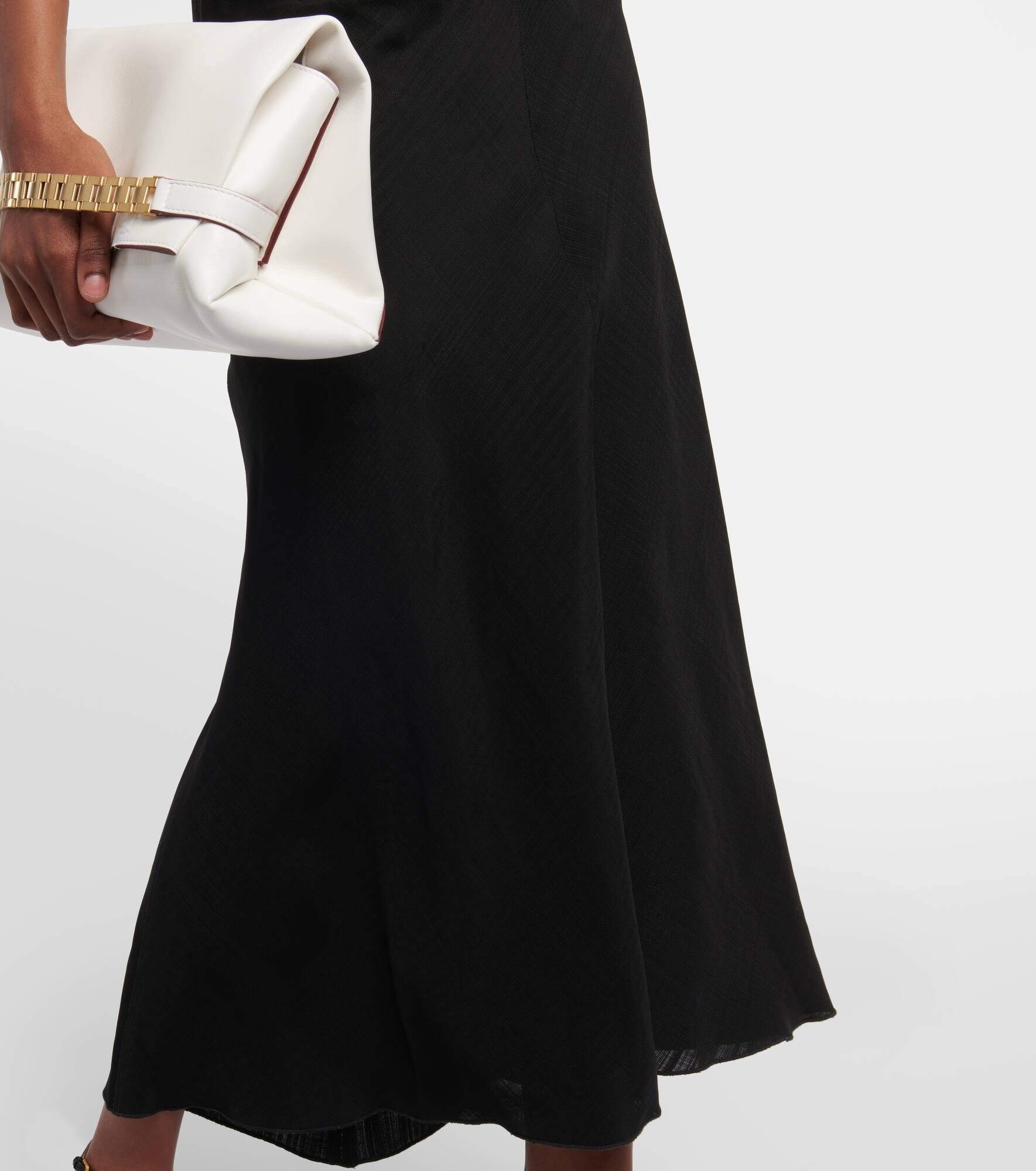 Crêpe midi dress - 5