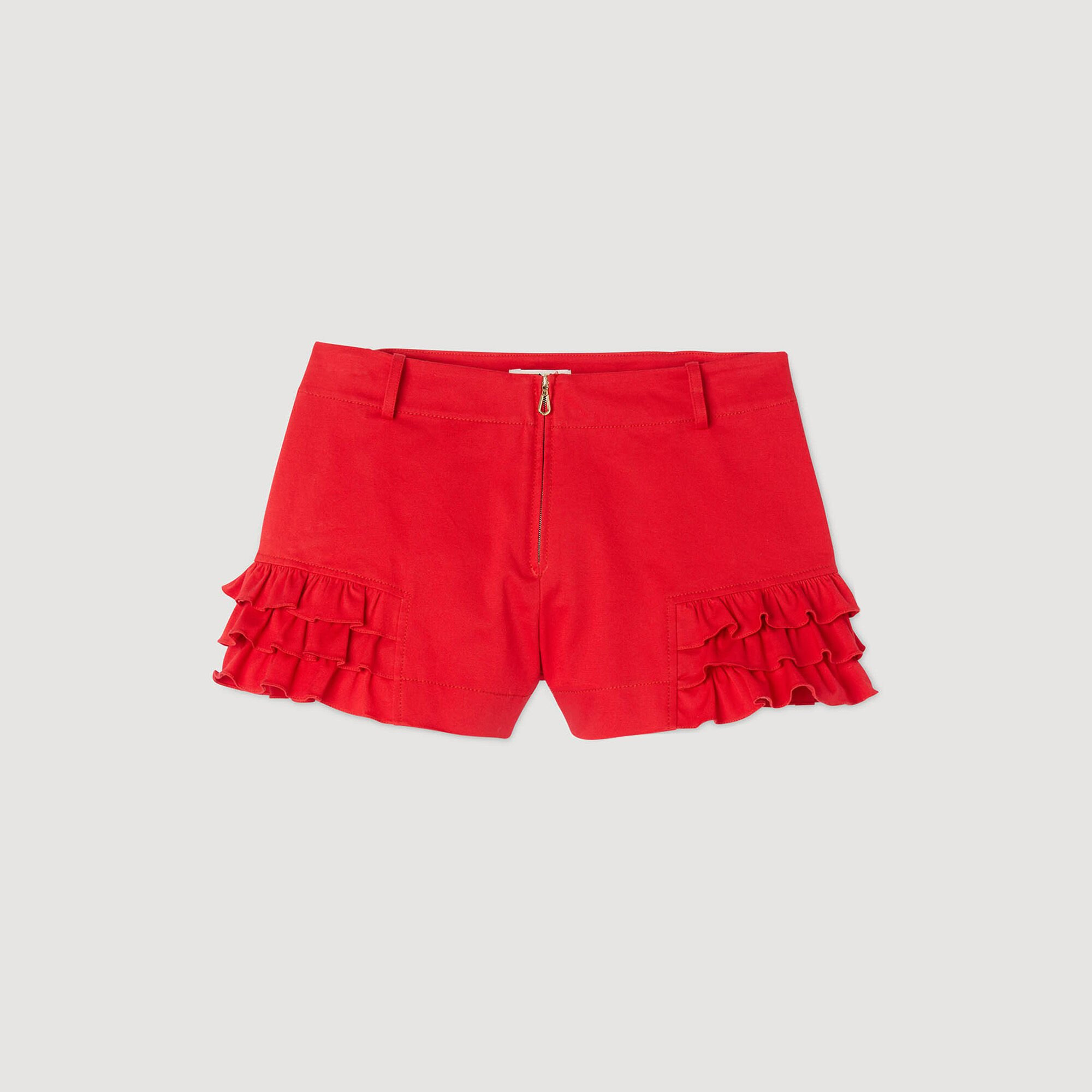 RUFFLED SHORTS - 6