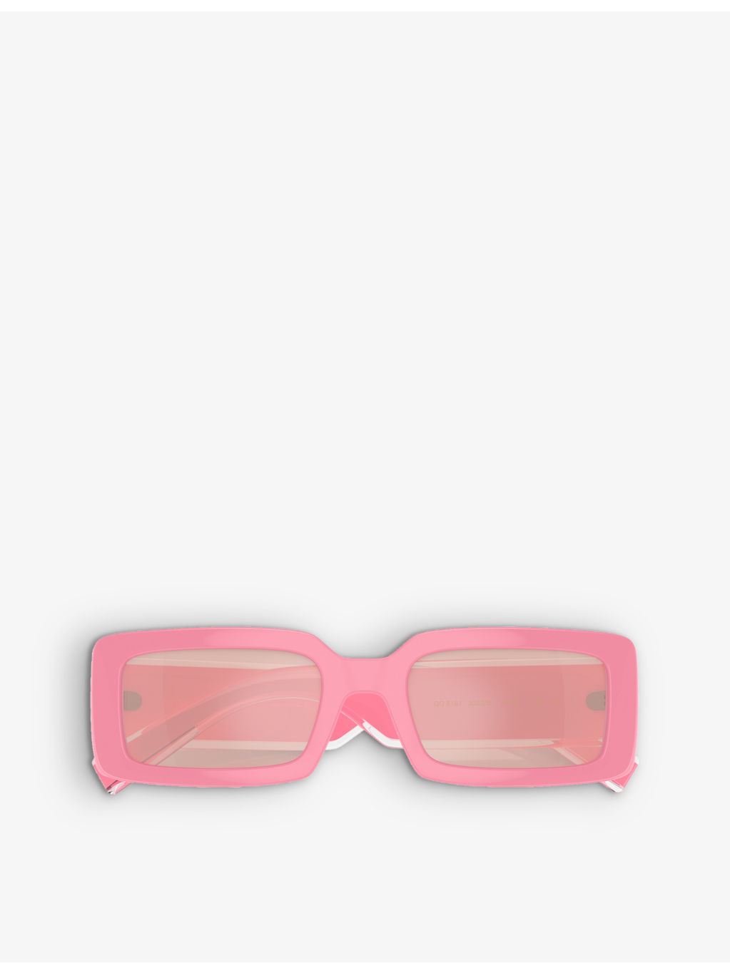 DG6187 rectangle-frame injected sunglasses - 5
