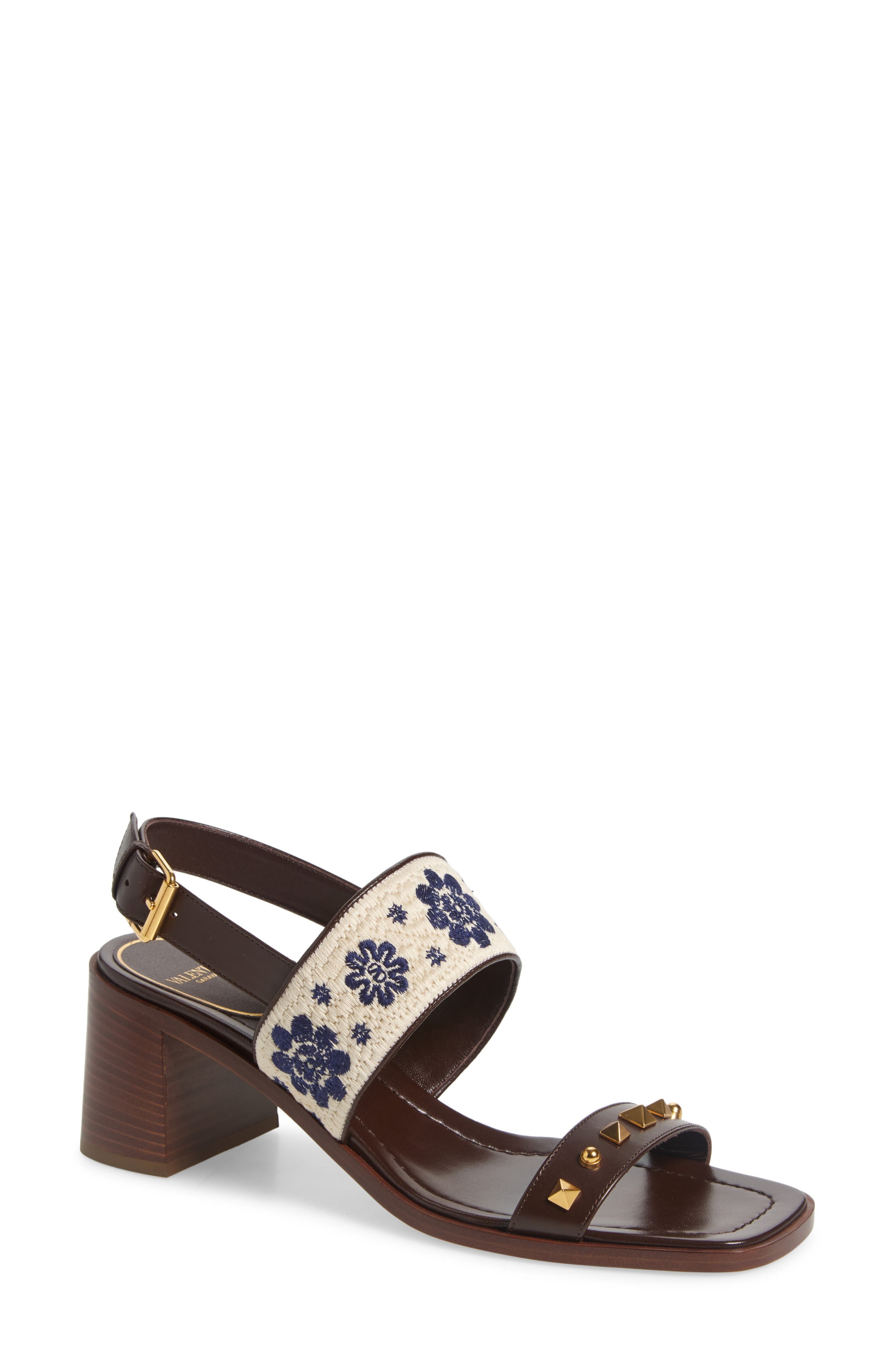 Valentino Garavani County Slingback Sandal in Fondant at Nordstrom - 1