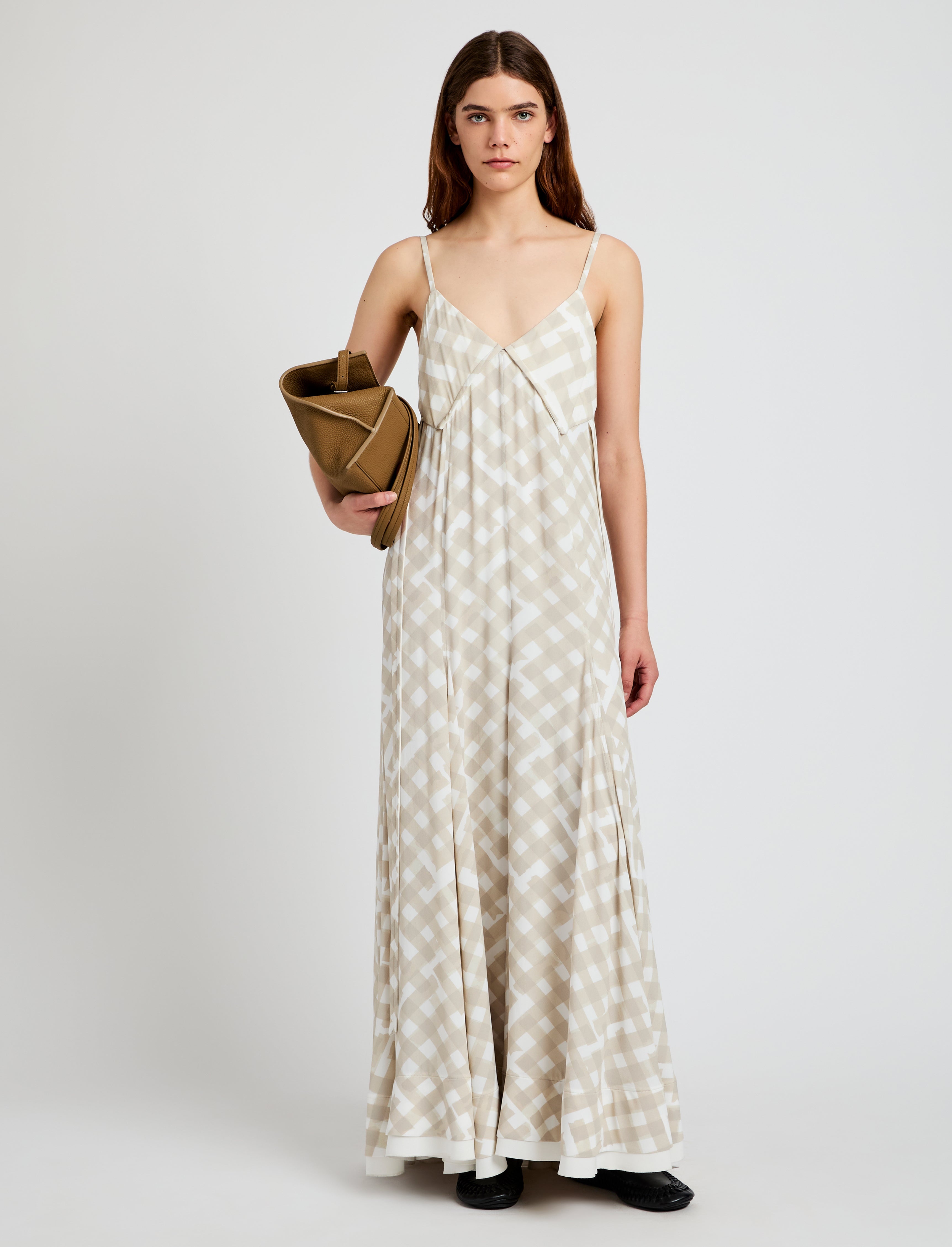June Dress in Printed Crepe De Chine - 2