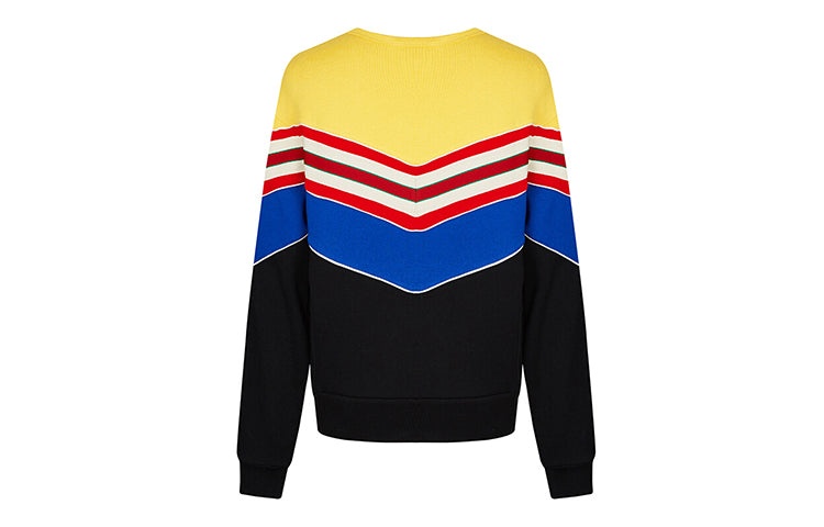 Gucci MENS Cotton Multicolor Striped Pullover Long Sleeve Black 560495-XJATN-1074 - 3