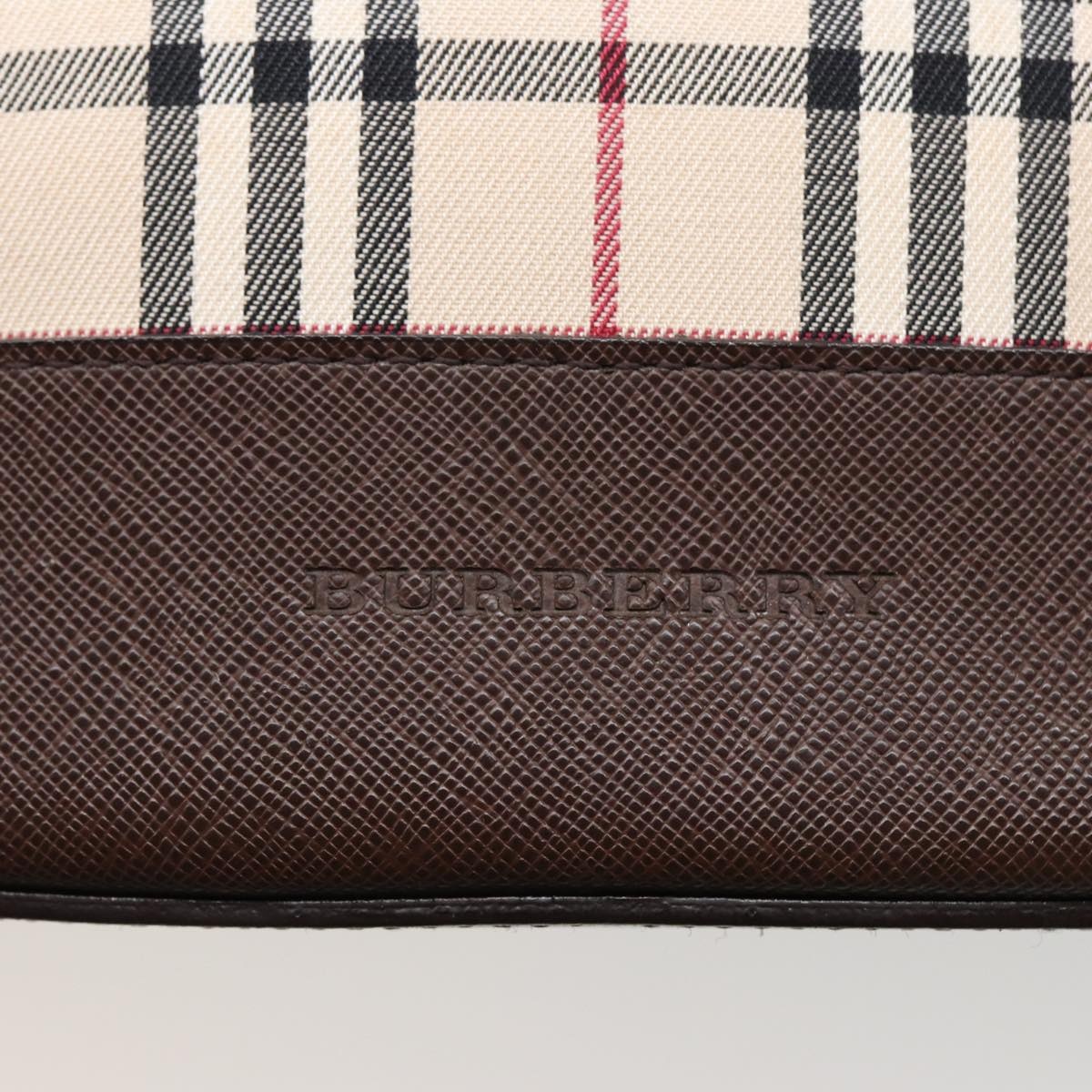 Burberry Nova Check Tote Bag Canvas Beige - 14