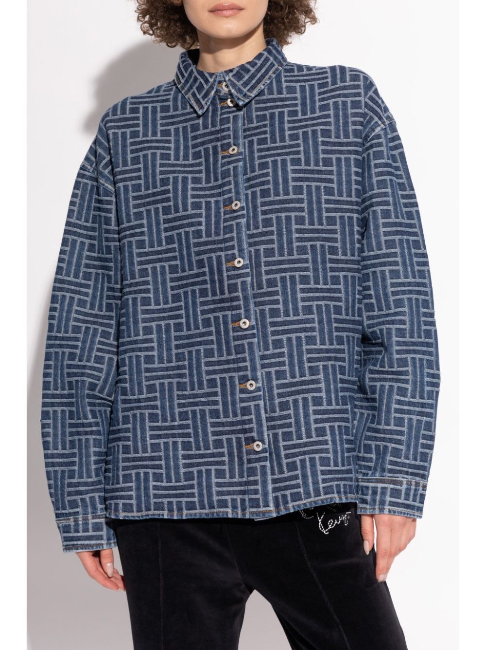 Weave Loose Japanese denim shirt - 3