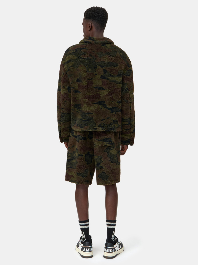 CAMO FLEECE SHORT 4