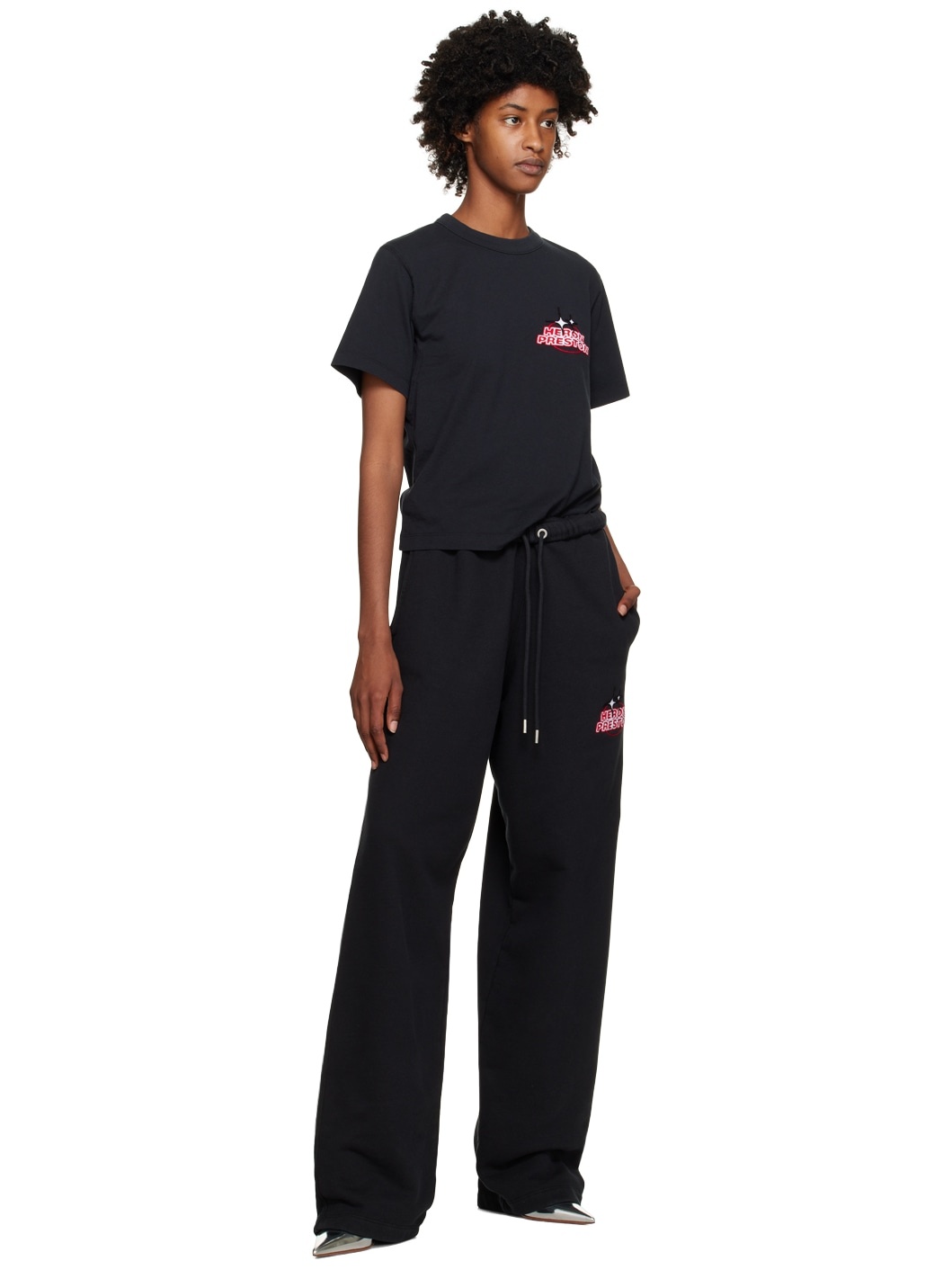 Black Sponsor Sweatpants - 4