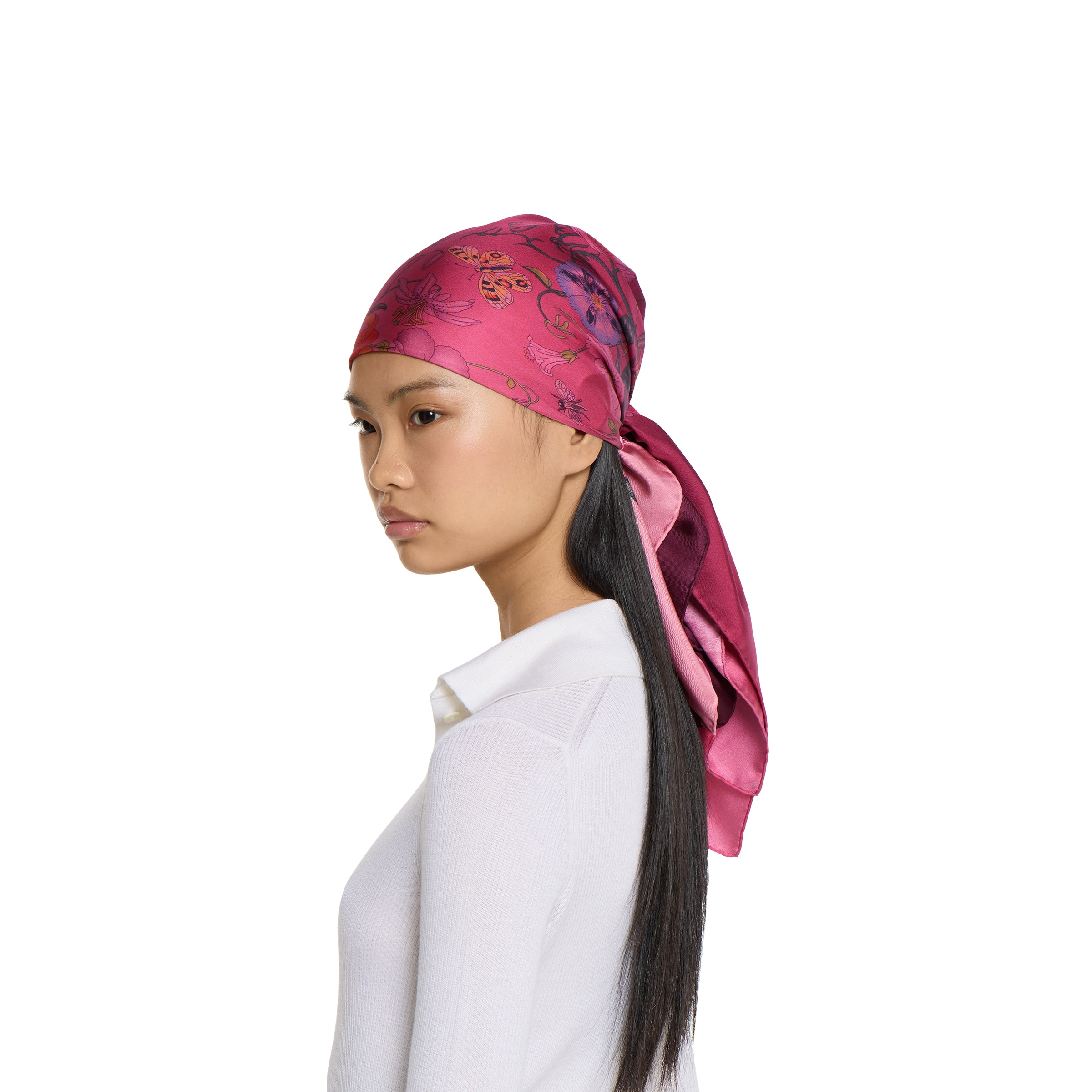Printed silk carré - 4