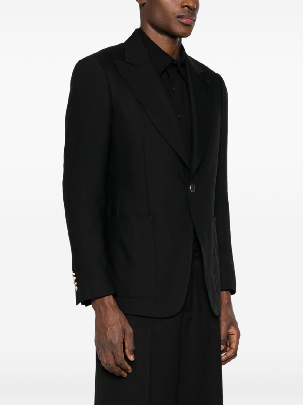 Attitude single-breasted blazer - 3