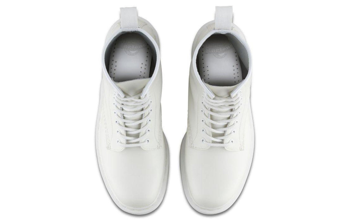 Dr. Martens 1460 Mono Smooth Leather 8 Martin boots White Unisex 14357100 - 3