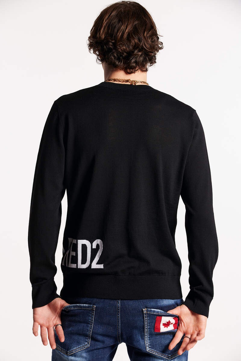 DSQ2 CREWNECK KNIT - 2