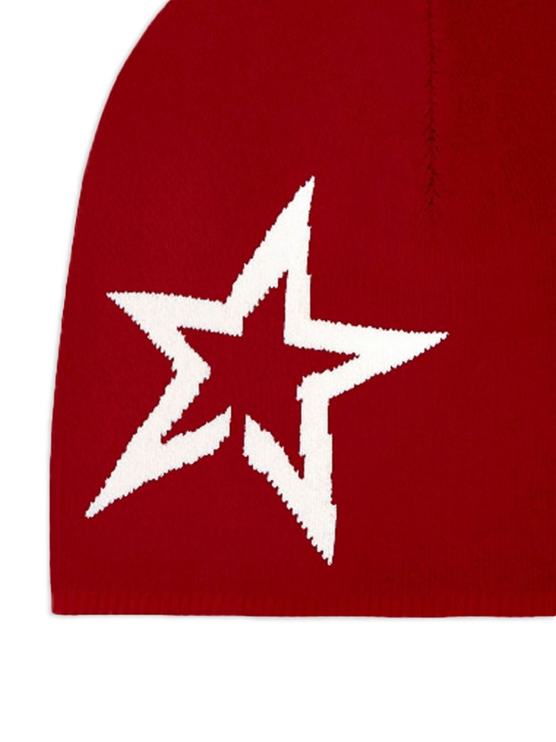 PERFECT MOMENT star-print beanie outlook