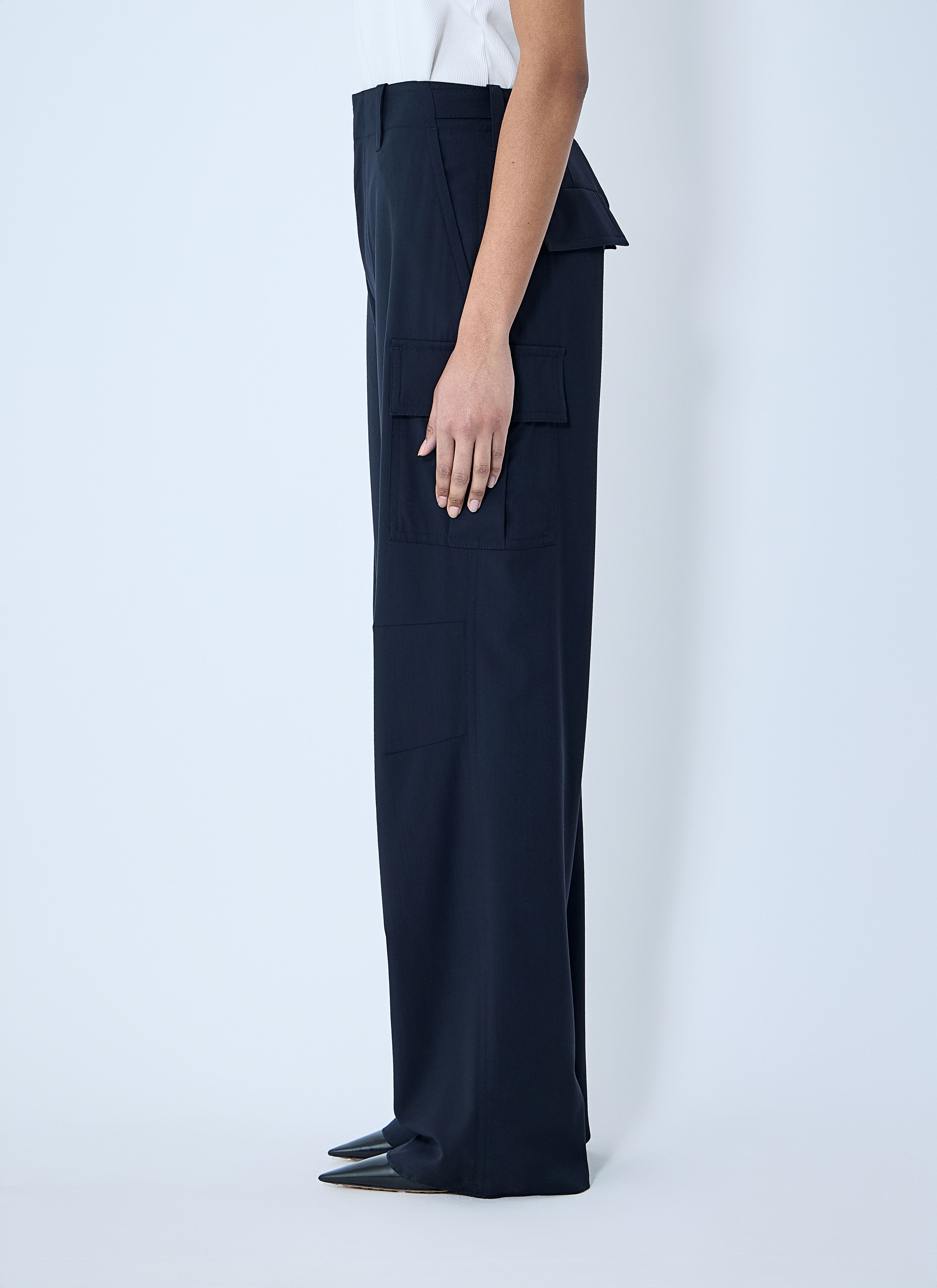 Fine Wool Pants - 3