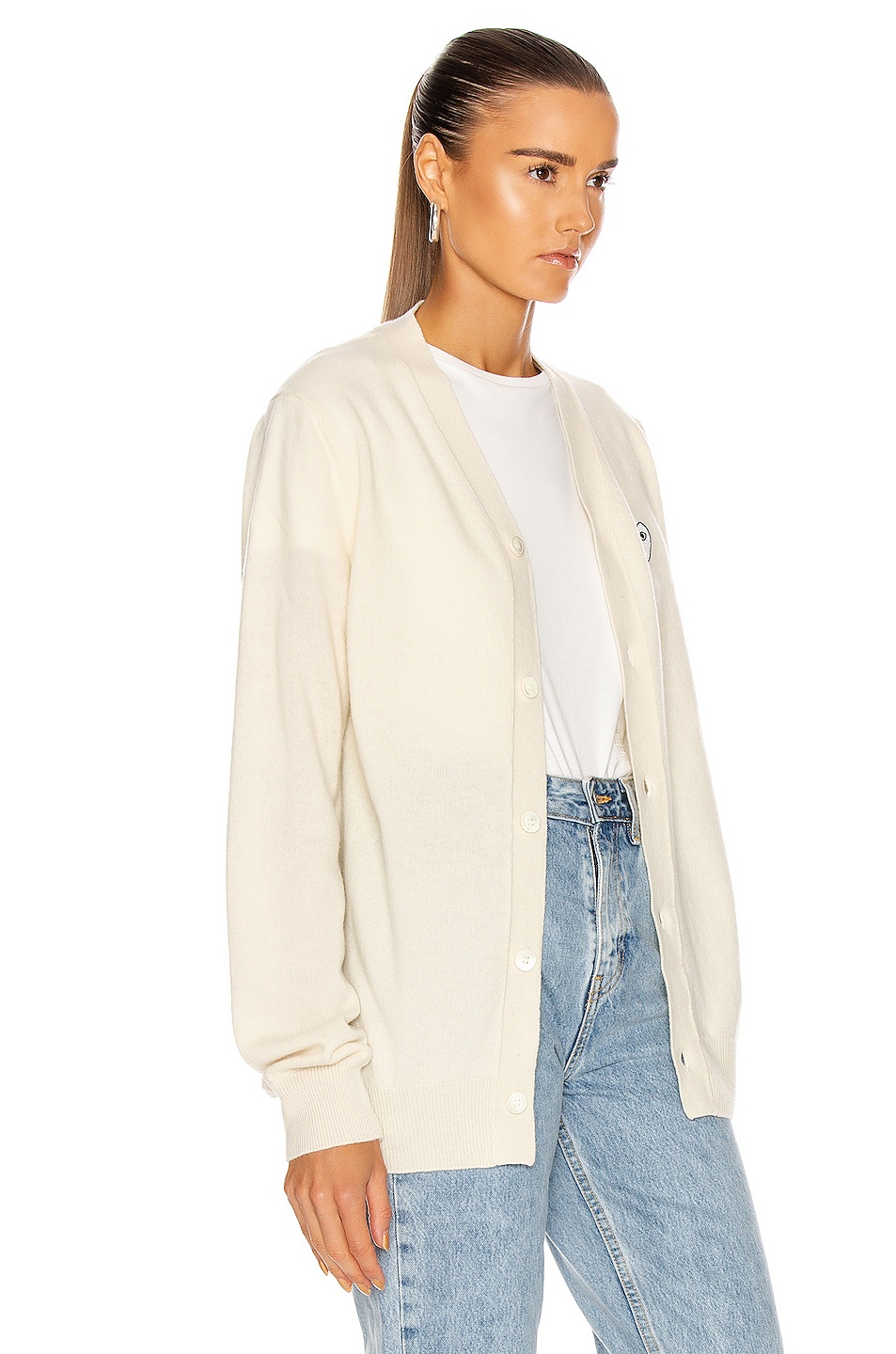 White Heart Cardigan - 3