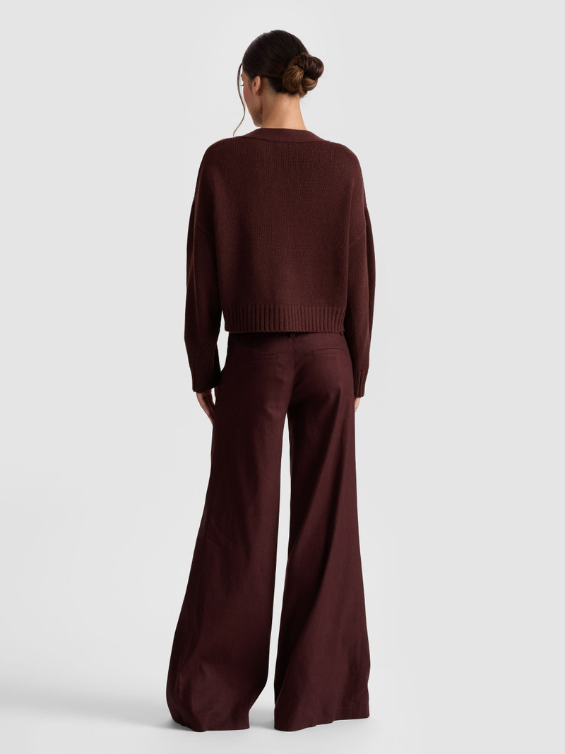 Alice + Olivia ATTICUS CROPPED CARDIGAN outlook