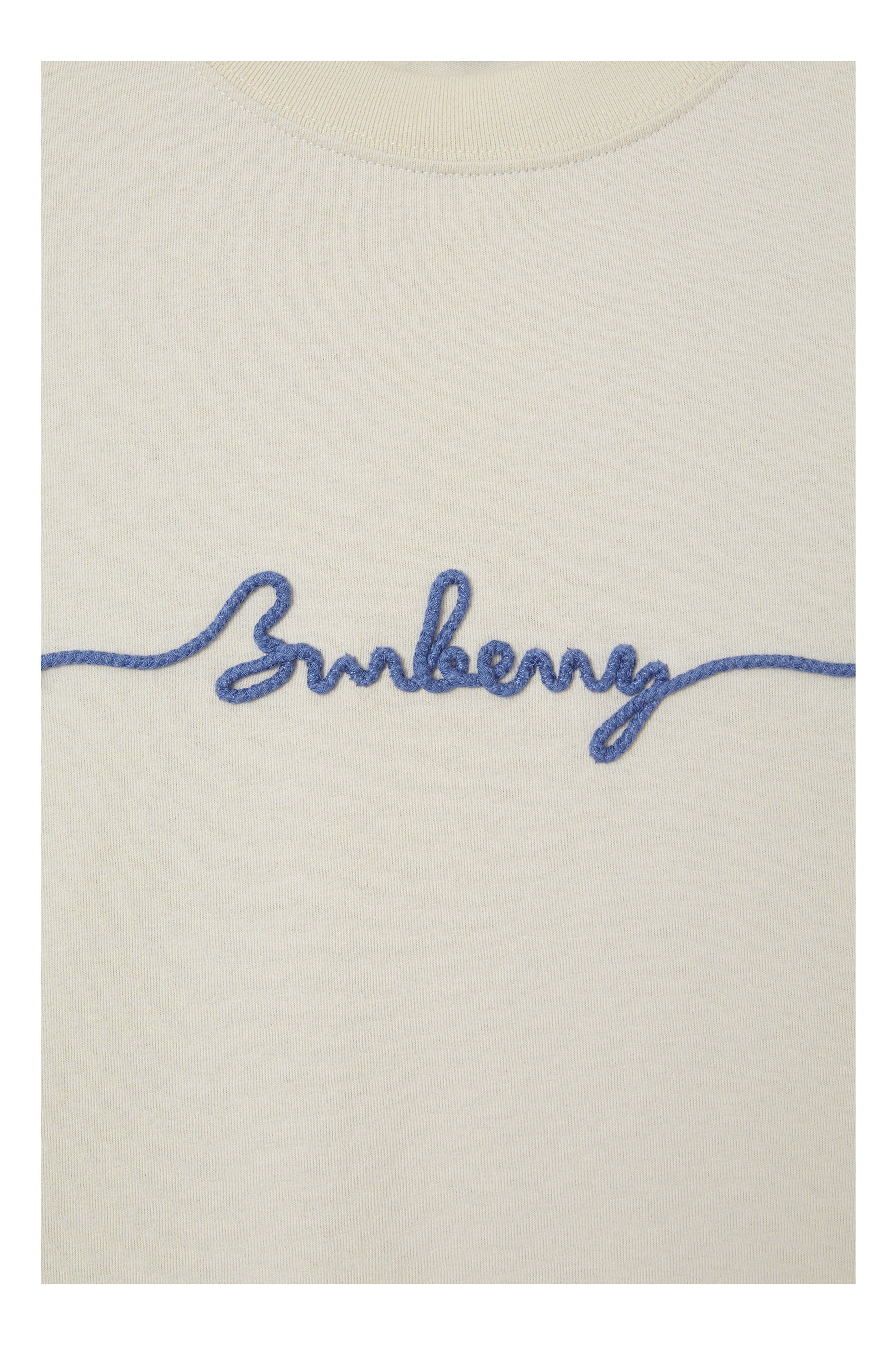 burberry Knot Logo Cotton T-shirt in Sail at Nordstrom - 5
