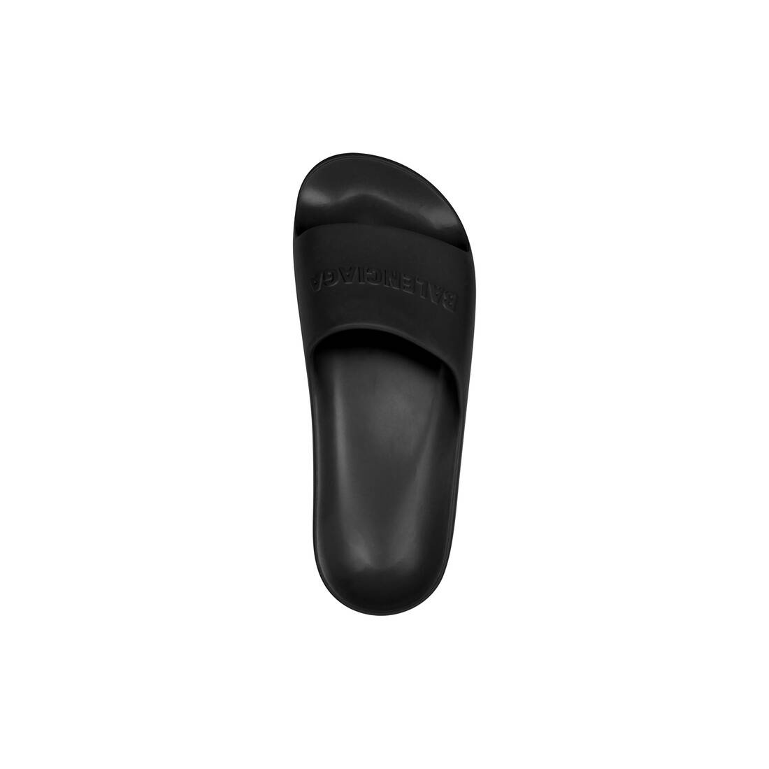 Women's Chunky Slide Sandal in Black - 5