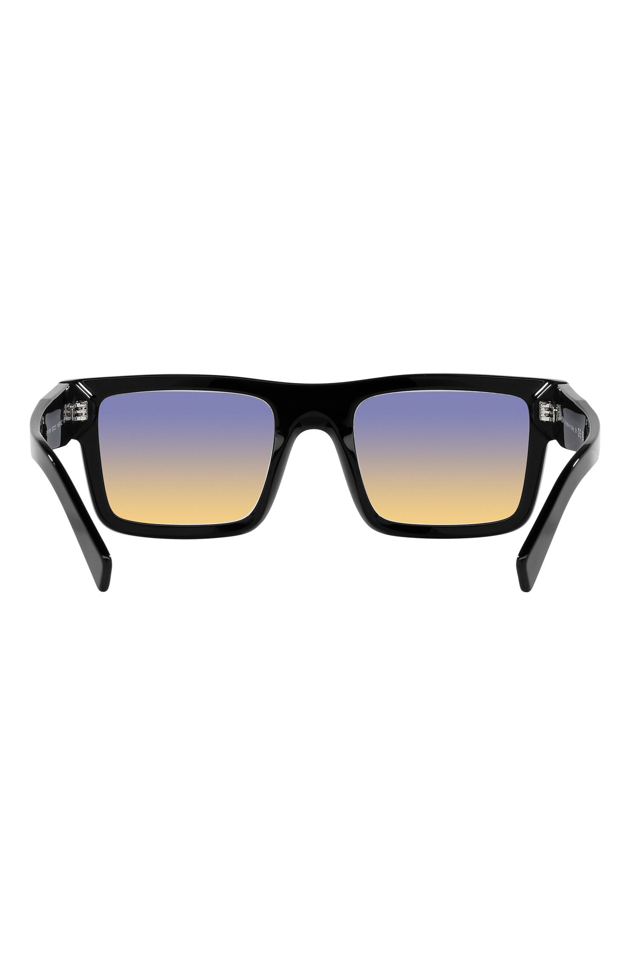 52mm Rectangular Sunglasses - 5