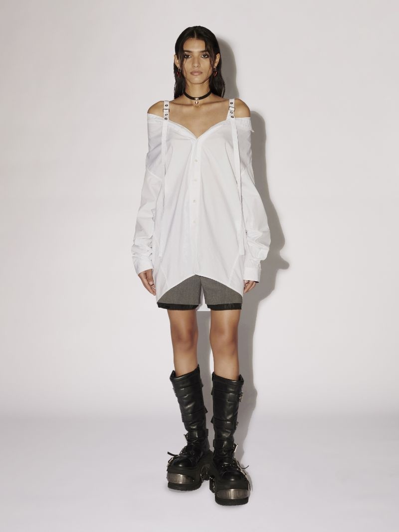 OFF-SHOULDER SHIRT - 2