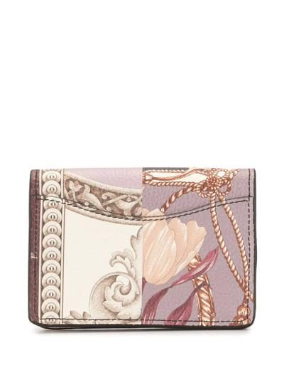 Salvatore Ferragamo Gancini leather cardholder outlook