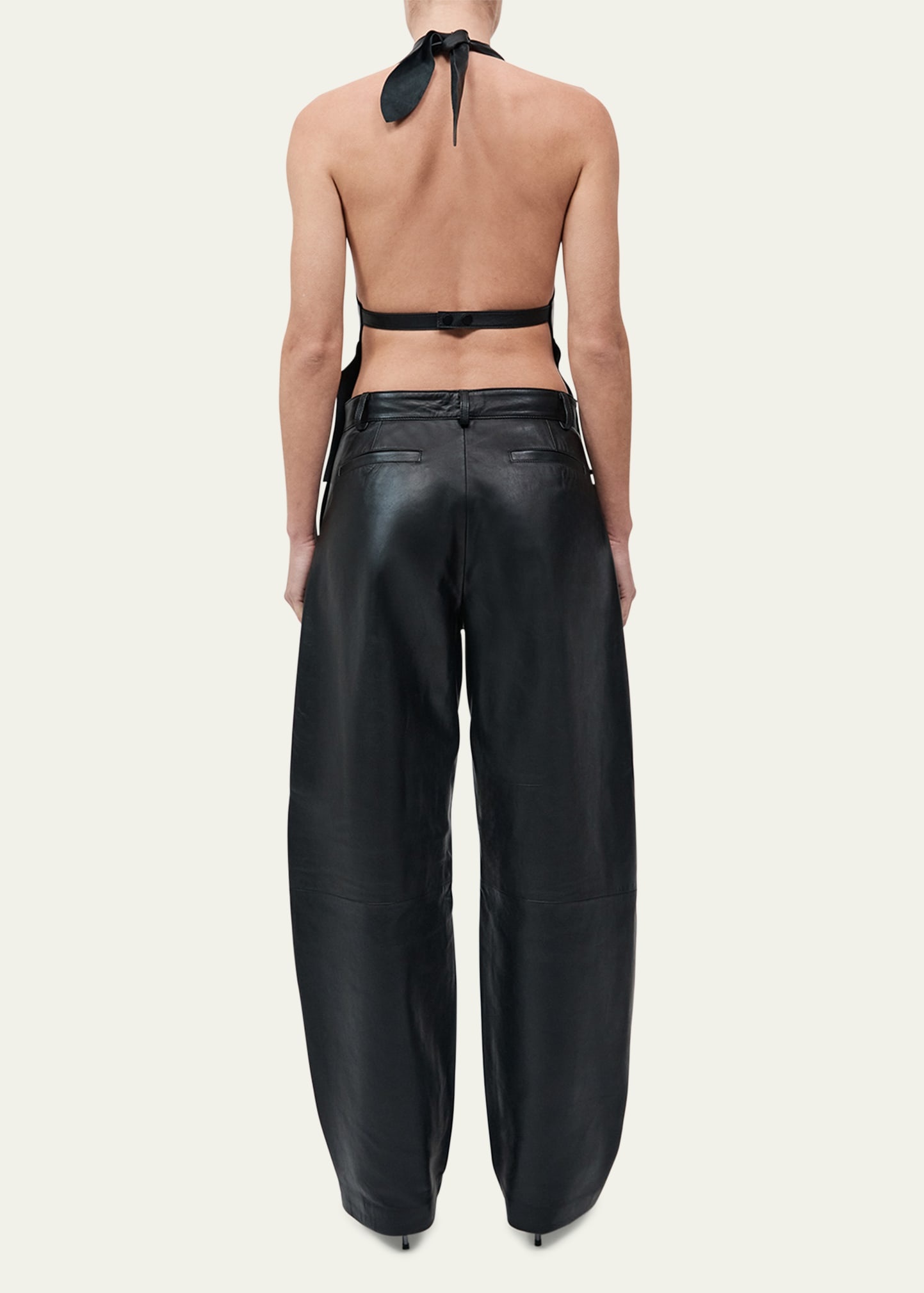 Leather Tie Top - 3