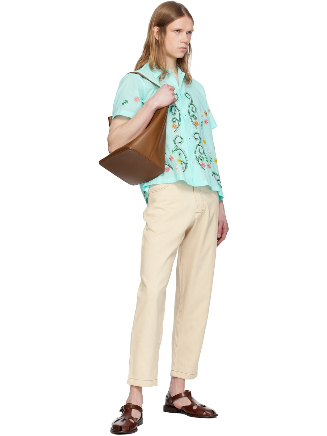 Off-White Double Stitch Trousers - 4