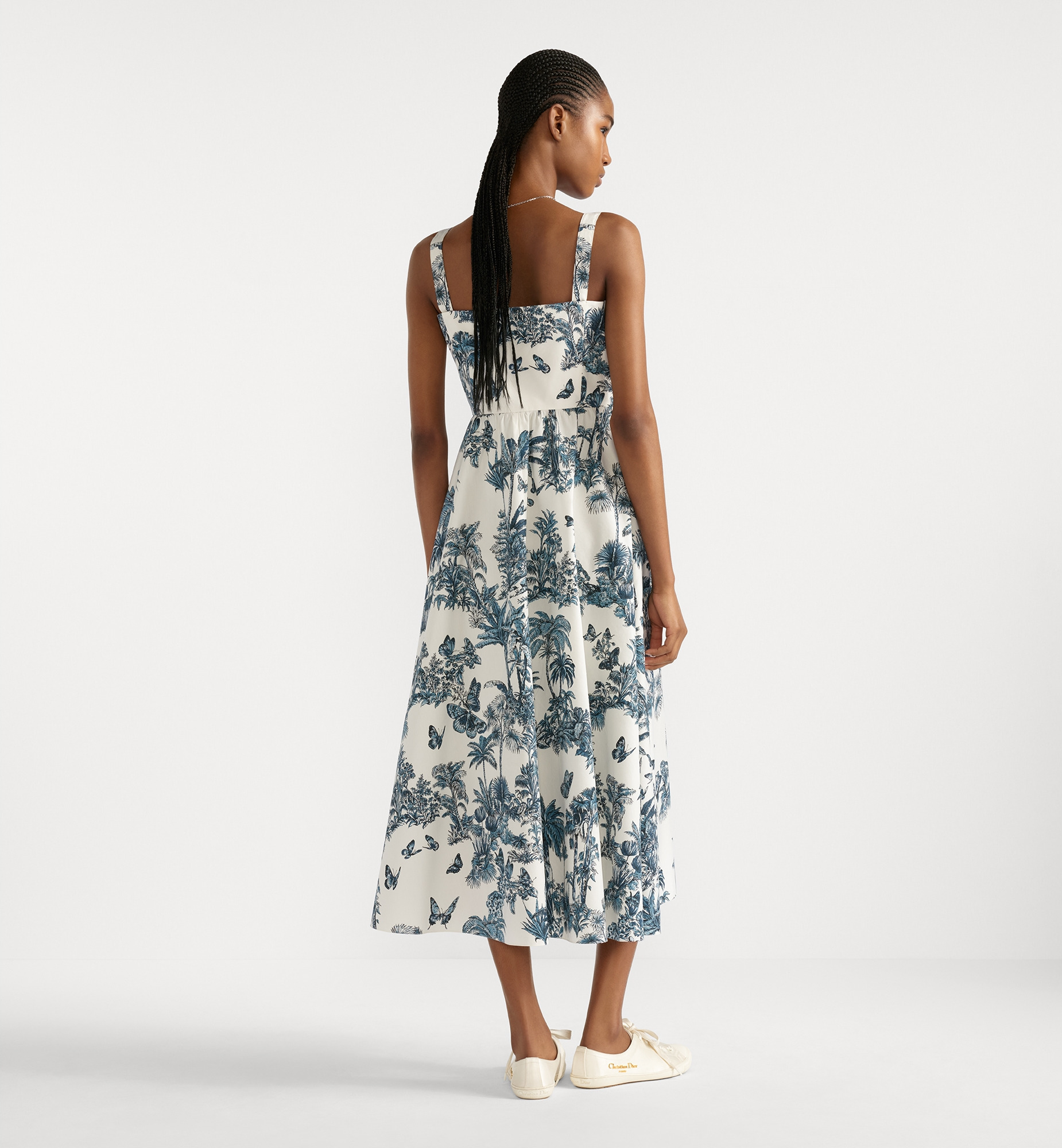 Dioriviera Mid-Length Flared Dress - 3