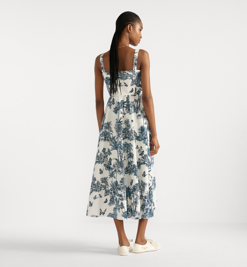 Dioriviera Mid-Length Flared Dress 3