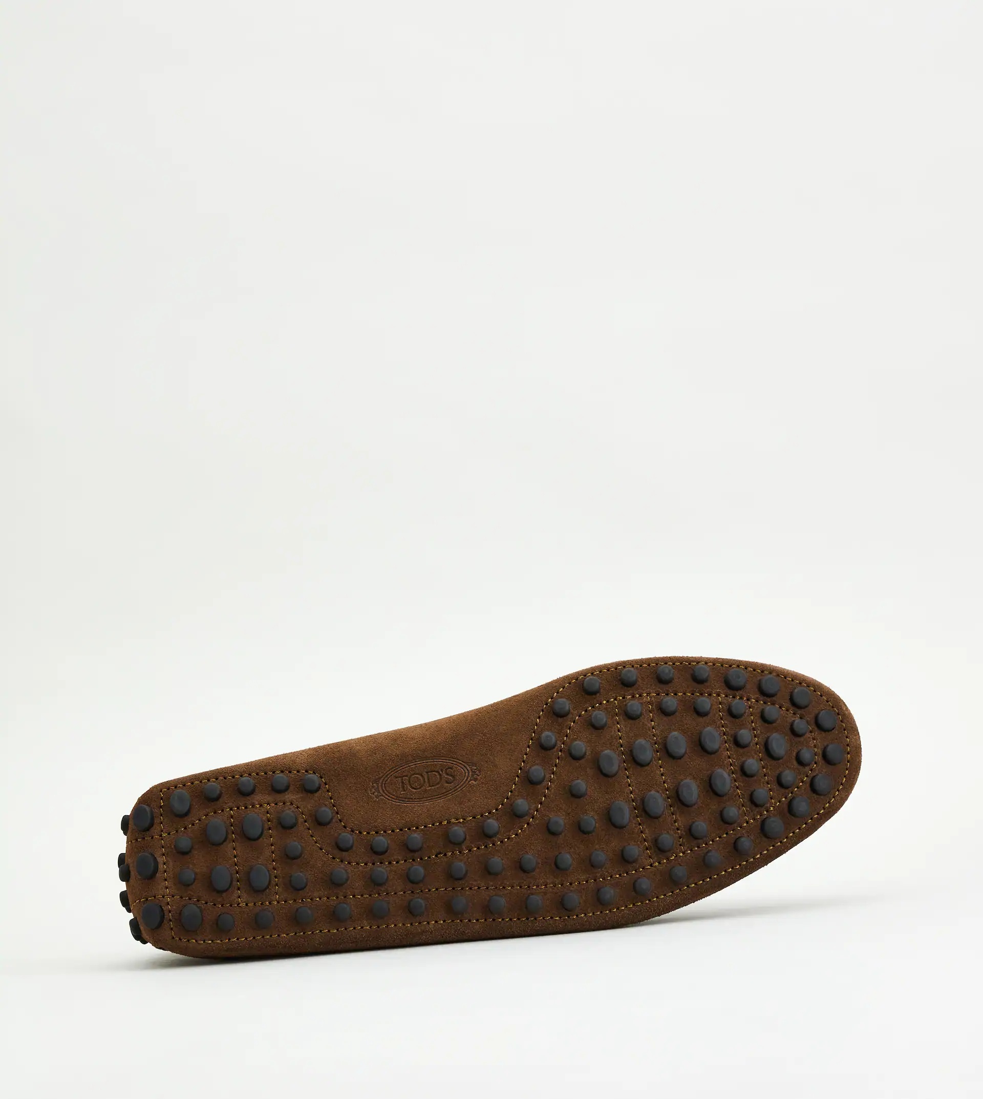 GOMMINO DRIVING SHOES IN SUEDE - BROWN - 5