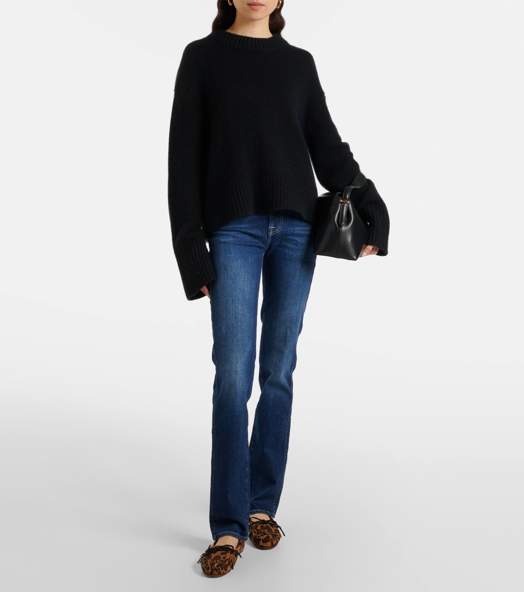 Indie leopard-print suede loafers - 3