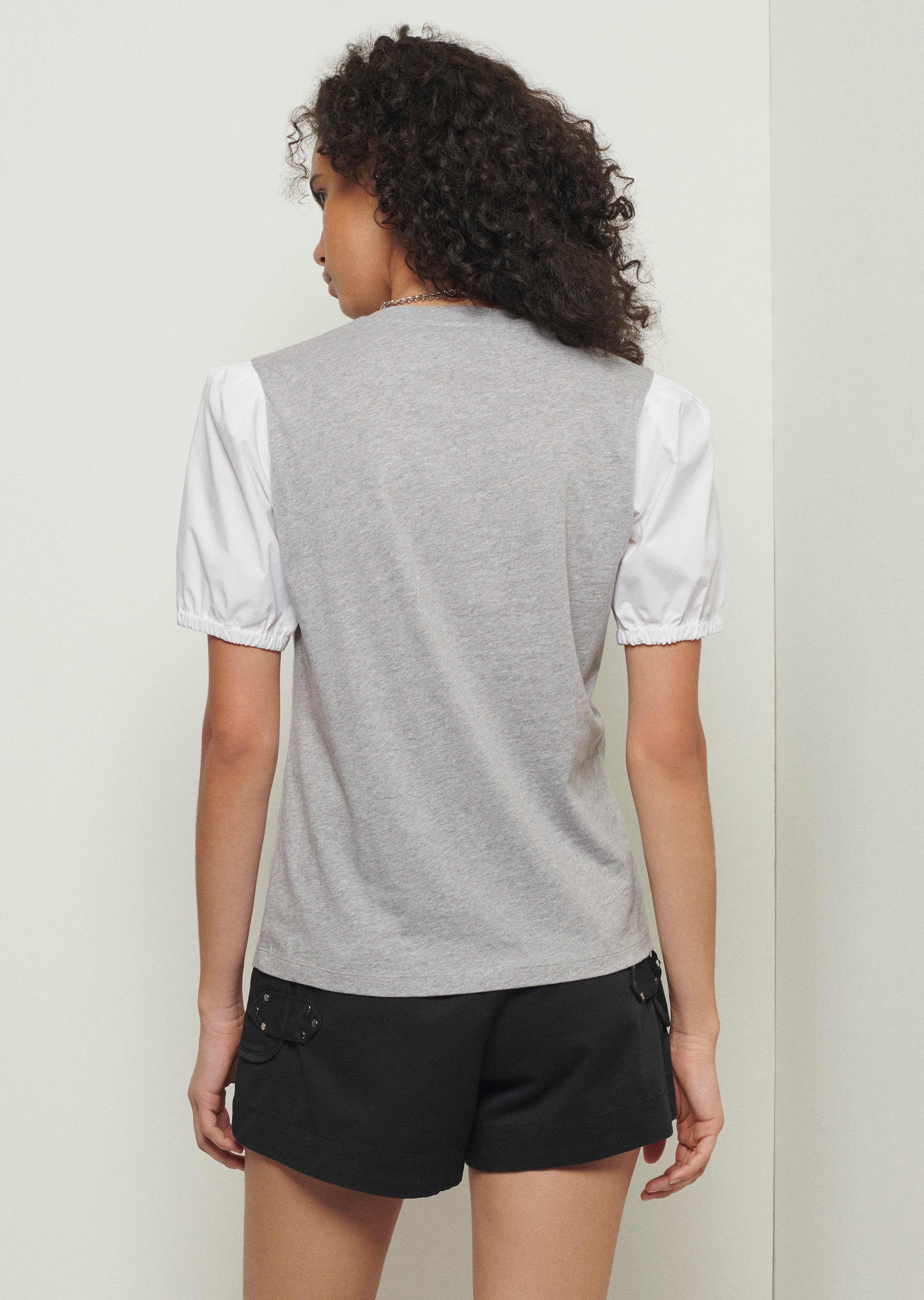 EVA PUFF SLEEVE T - 4