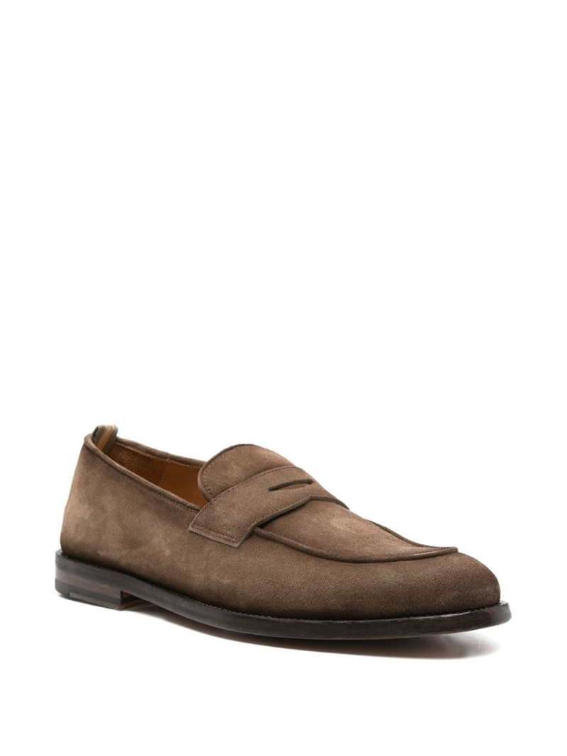 OFFICINE CREATIVE penny-strap loafers outlook