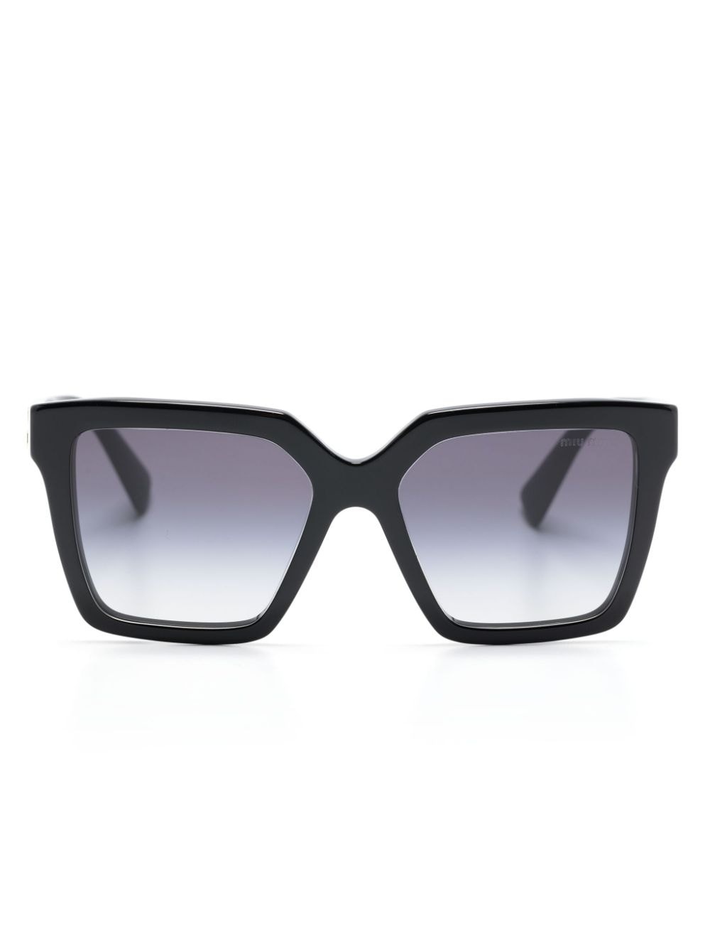 oversized square-frame sunglasses - 1