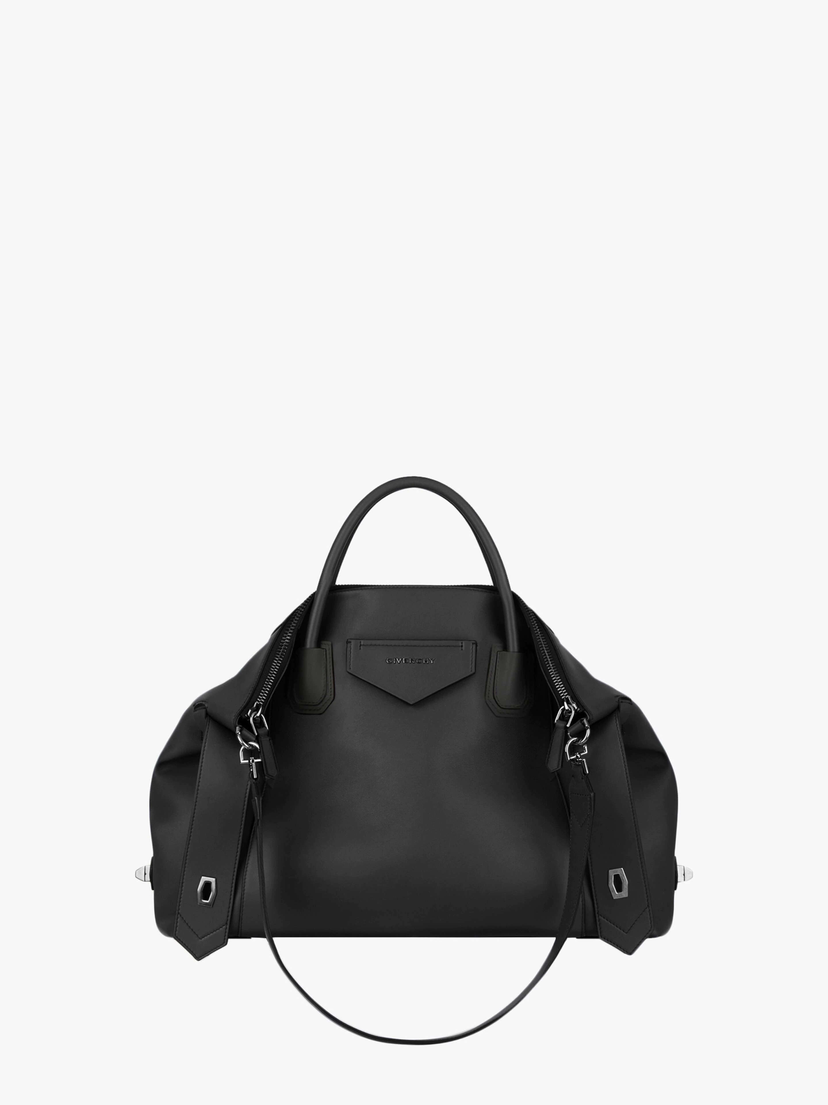 MEDIUM ANTIGONA SOFT BAG IN SMOOTH LEATHER - 1