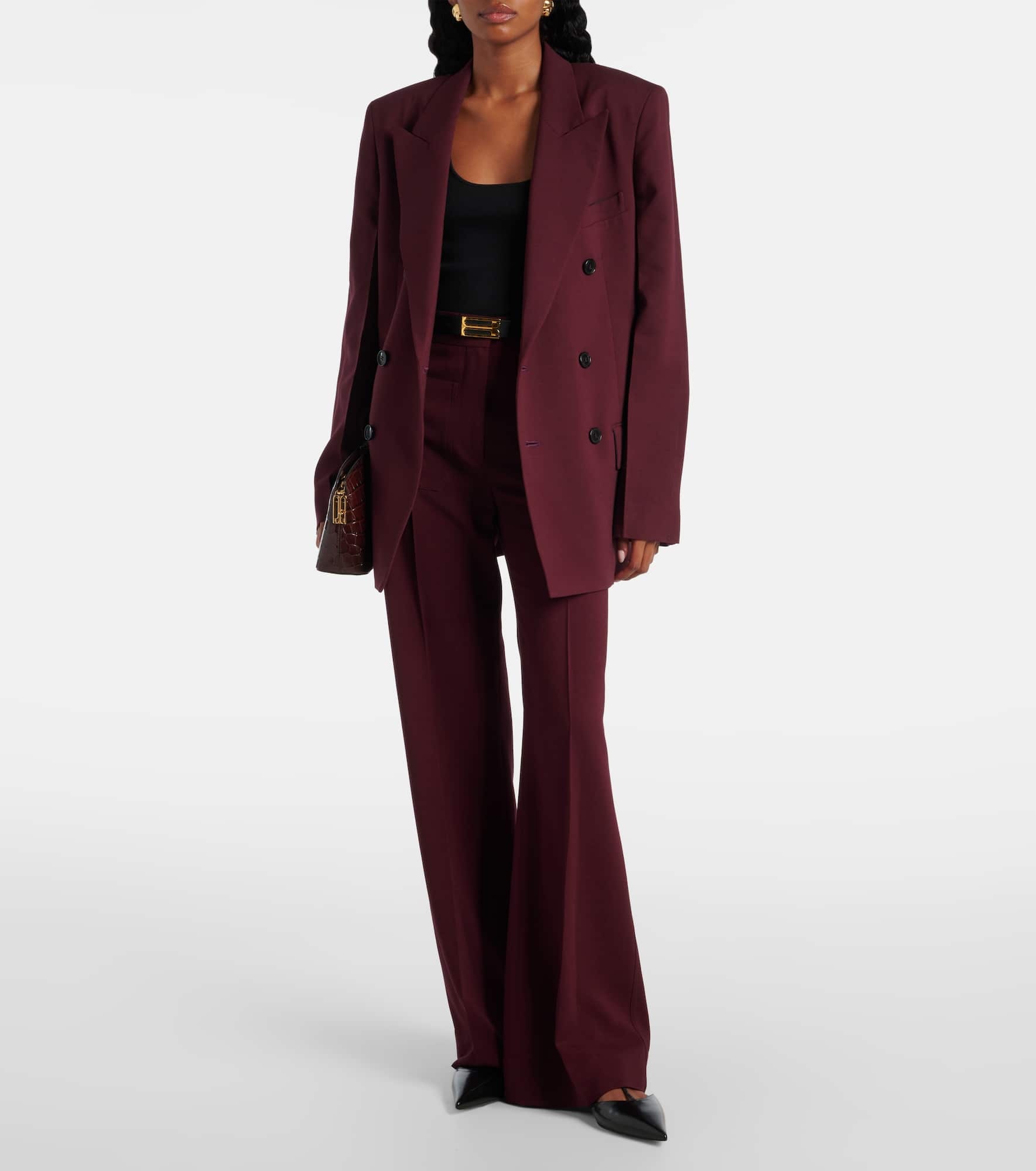Alina high-rise wide-leg pants - 2