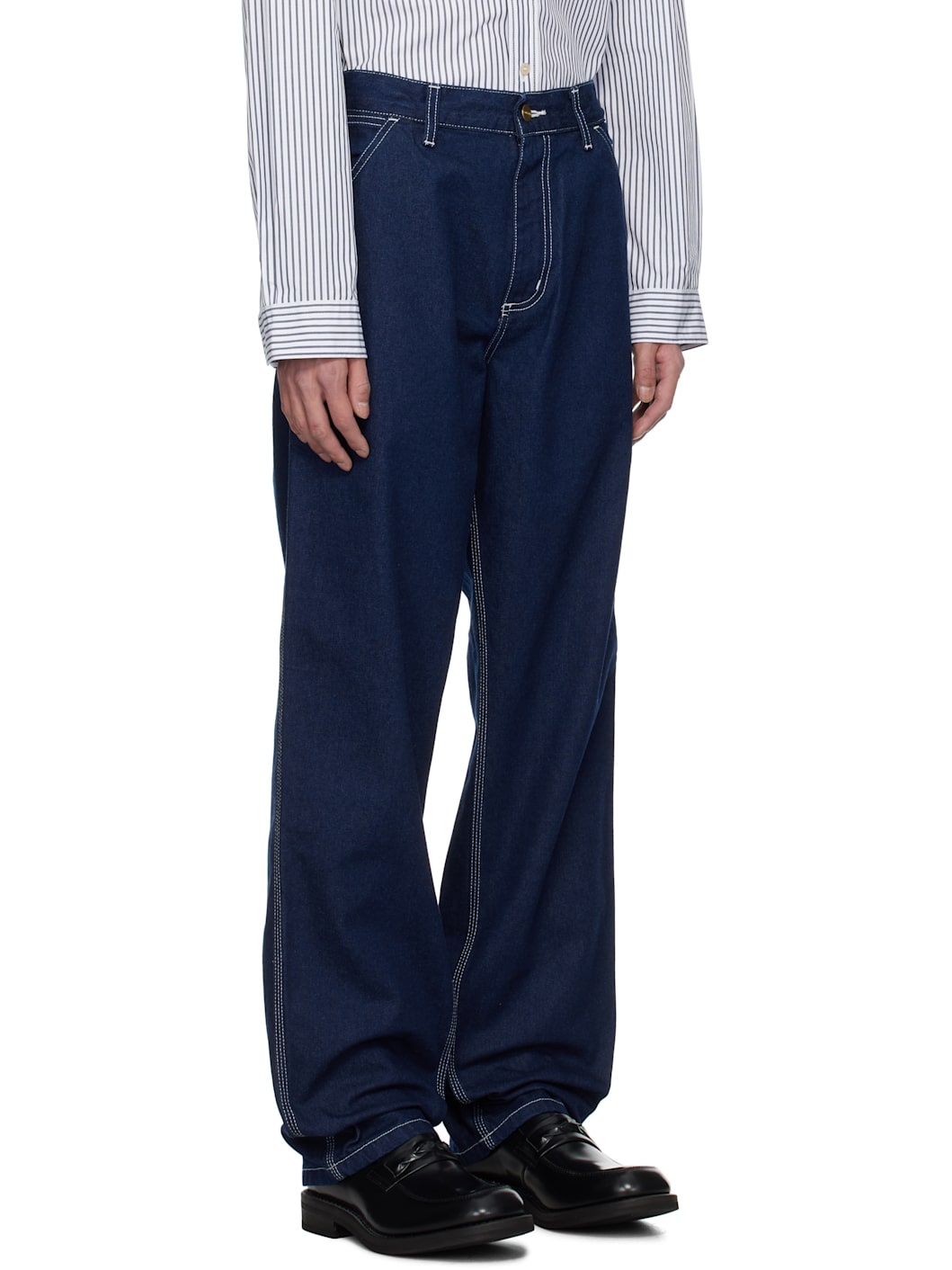 Blue Simple Jeans - 2
