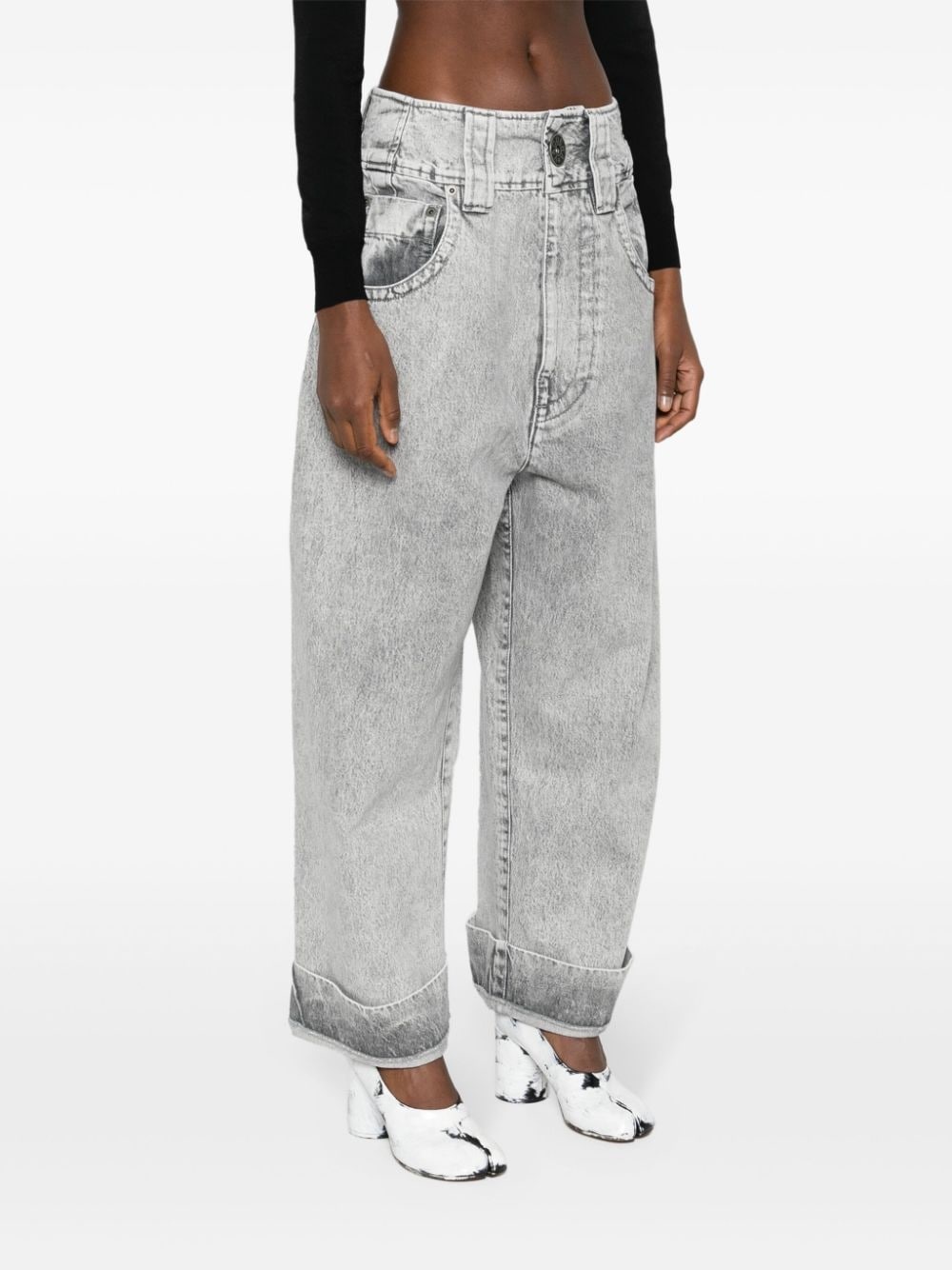 Baby low-rise wide-leg jeans - 3