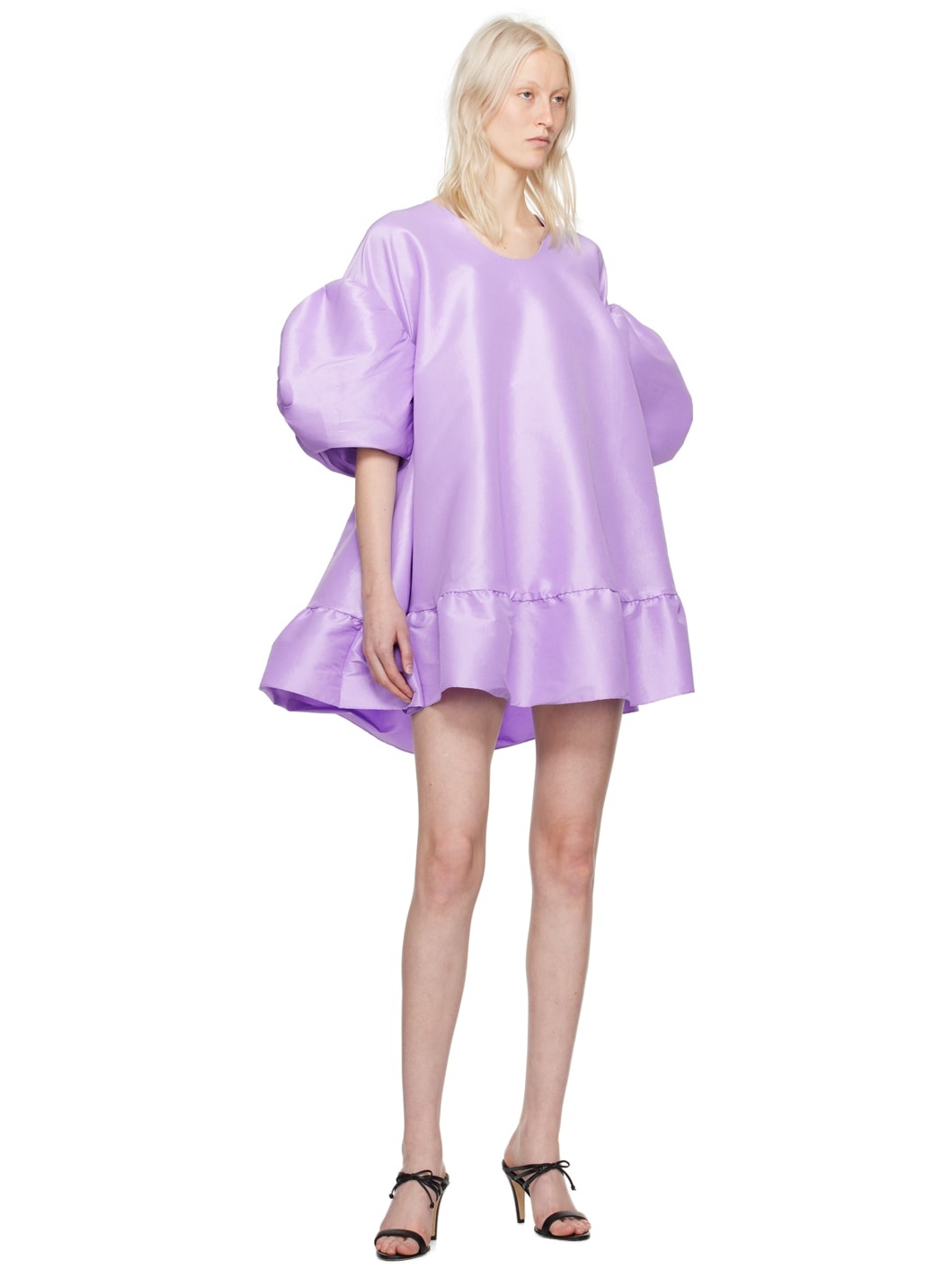 SSENSE Exclusive Purple Gigi Minidress - 4