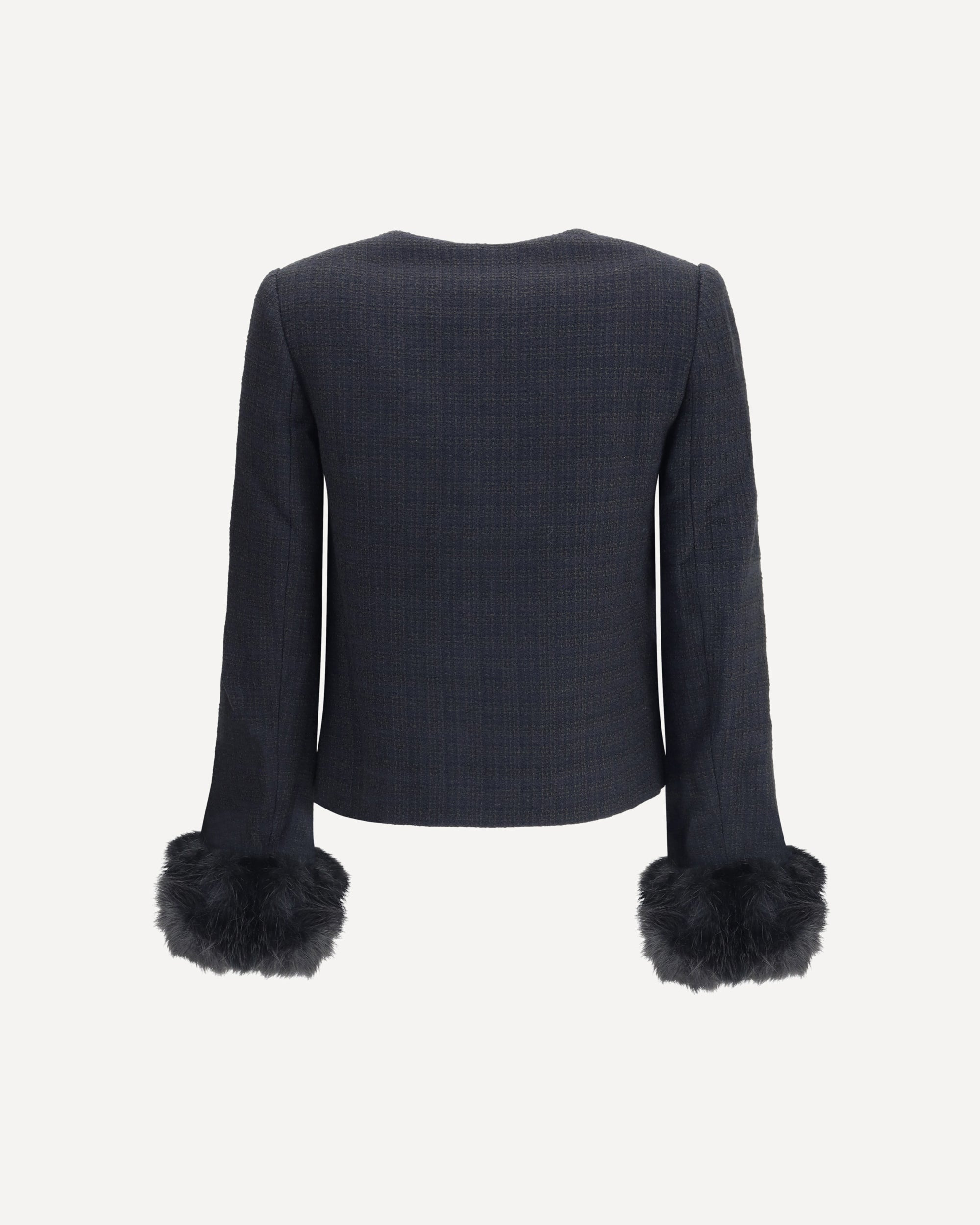 Fur cuffed Jacket - 2