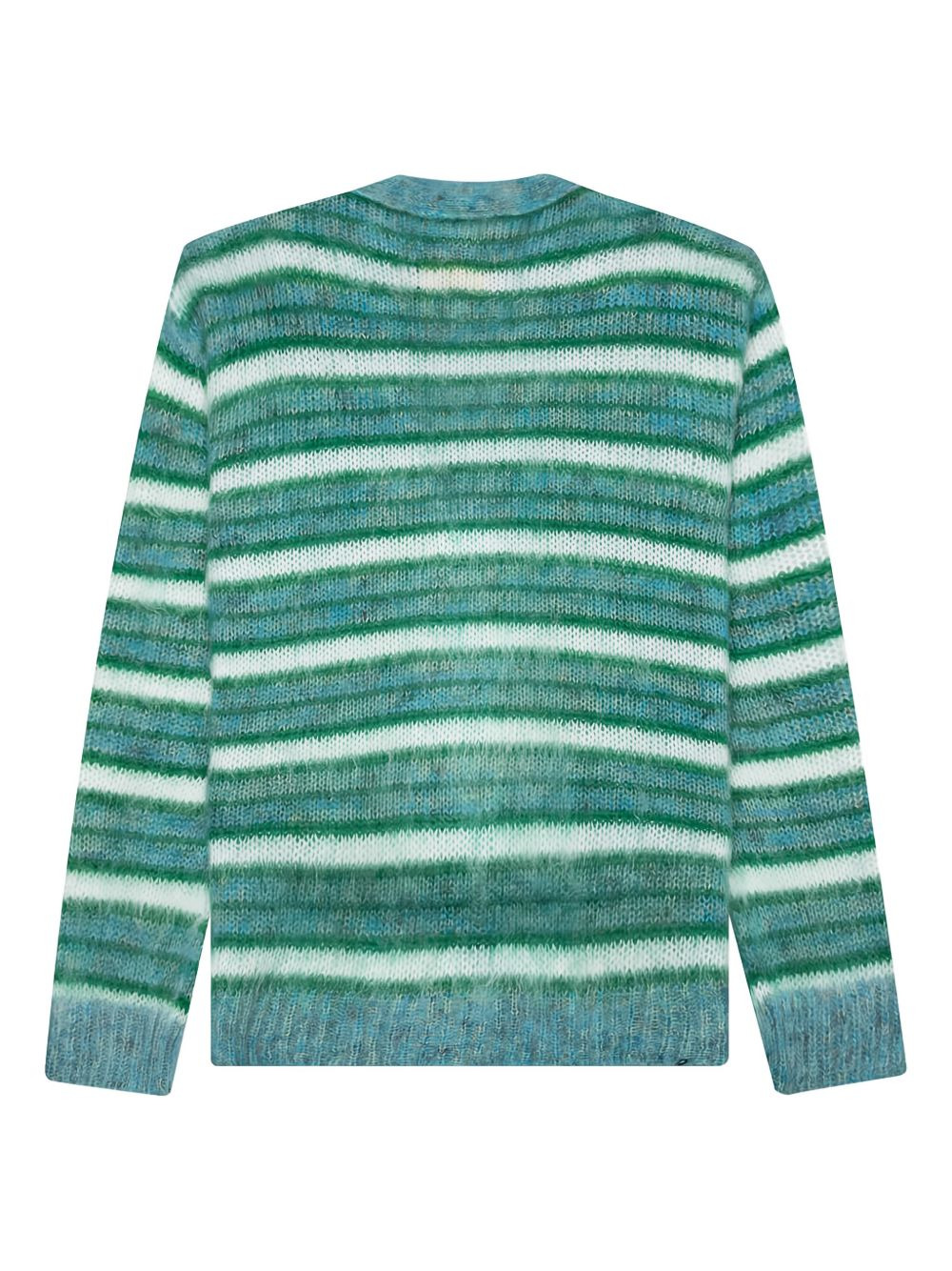V-neck striped cardigan - 2
